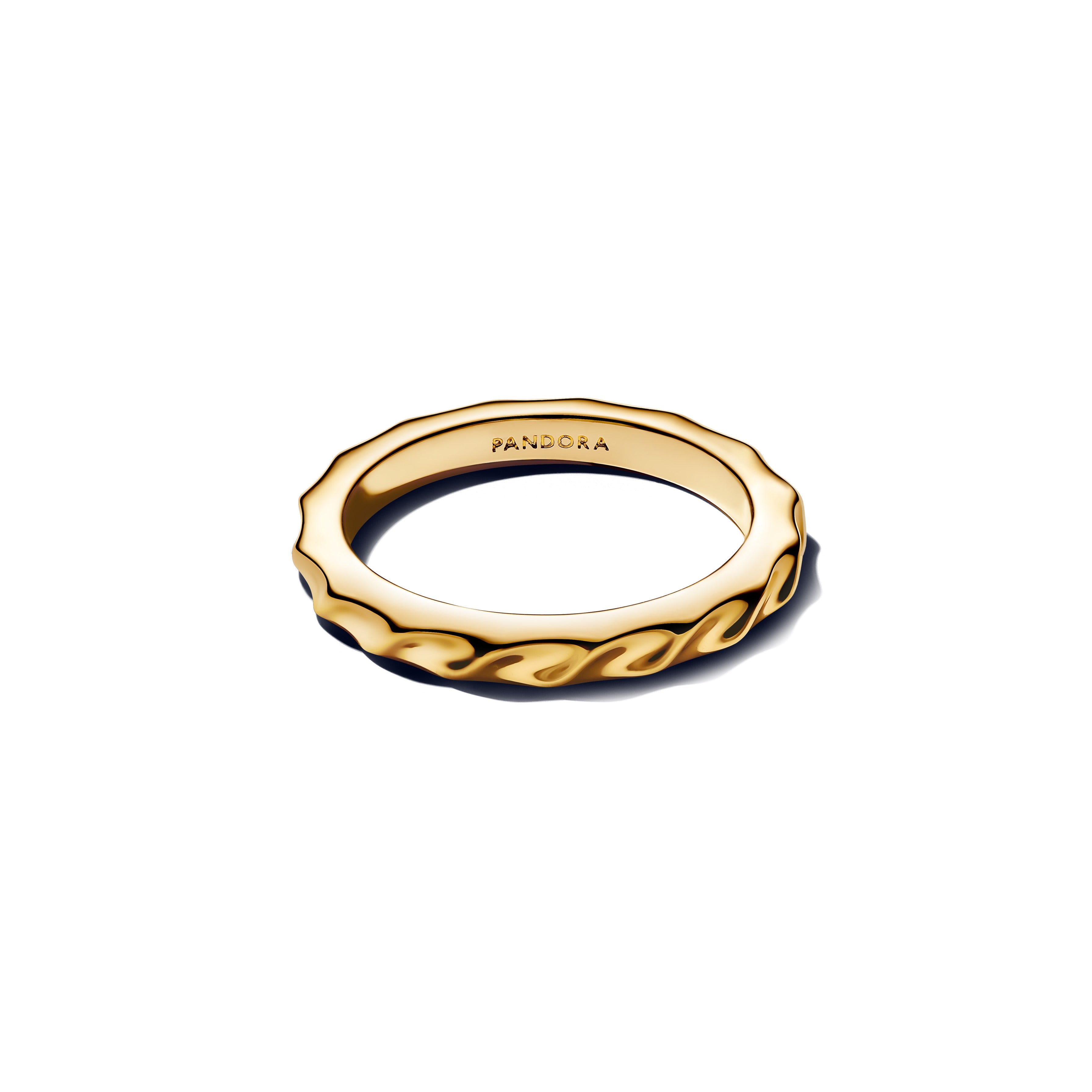 Rippled Band Ring