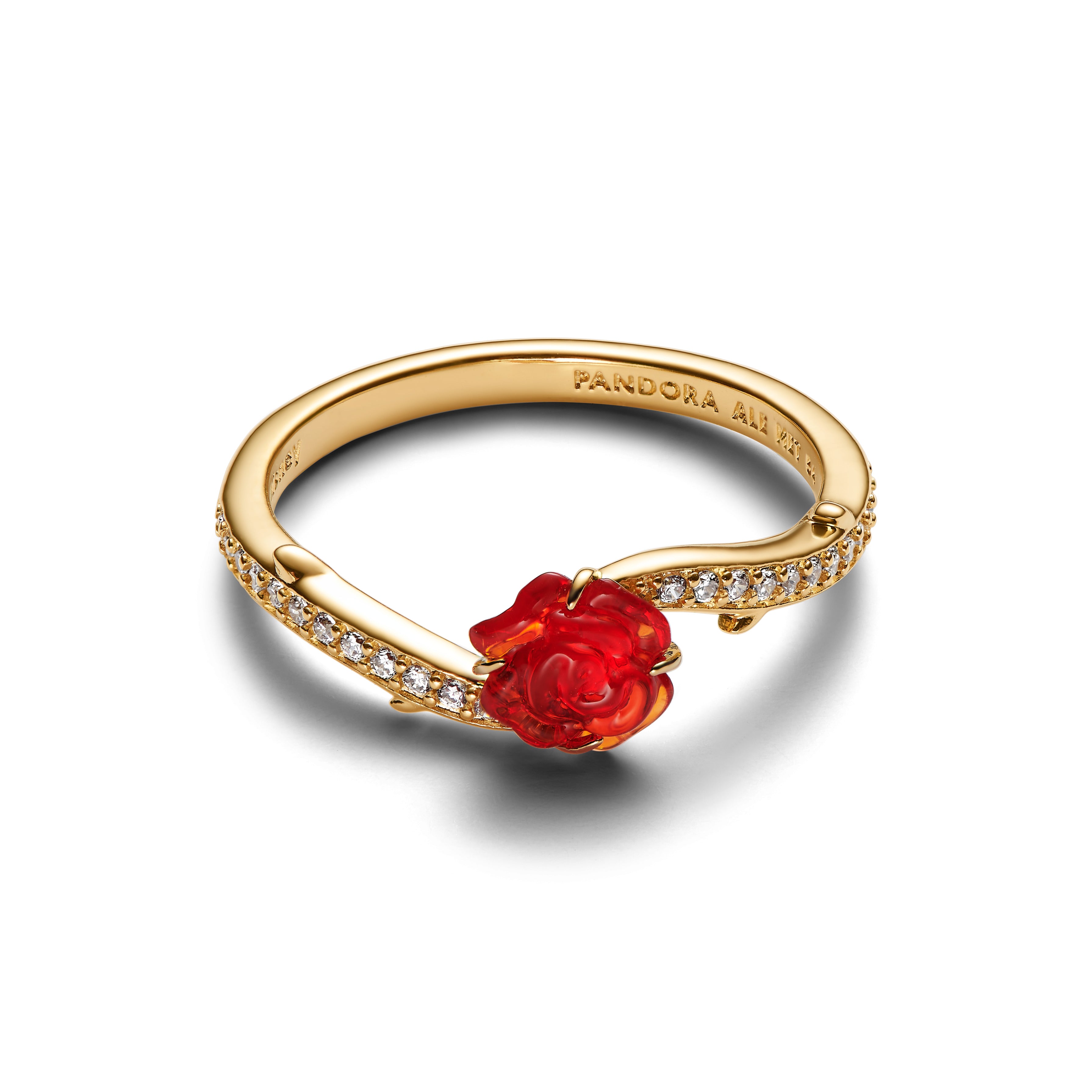 Disney Beauty and the Beast Enchanted Rose Ring