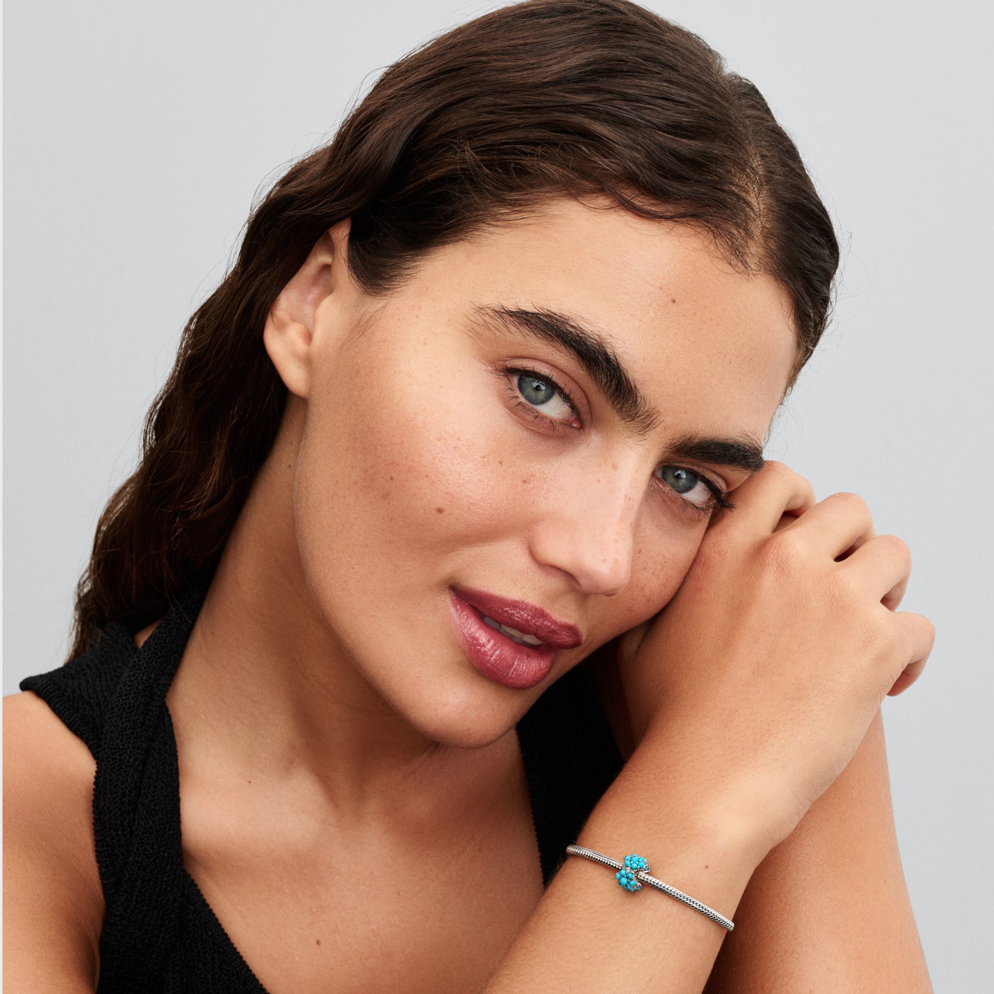 Turquoise-colored Ocean Charm