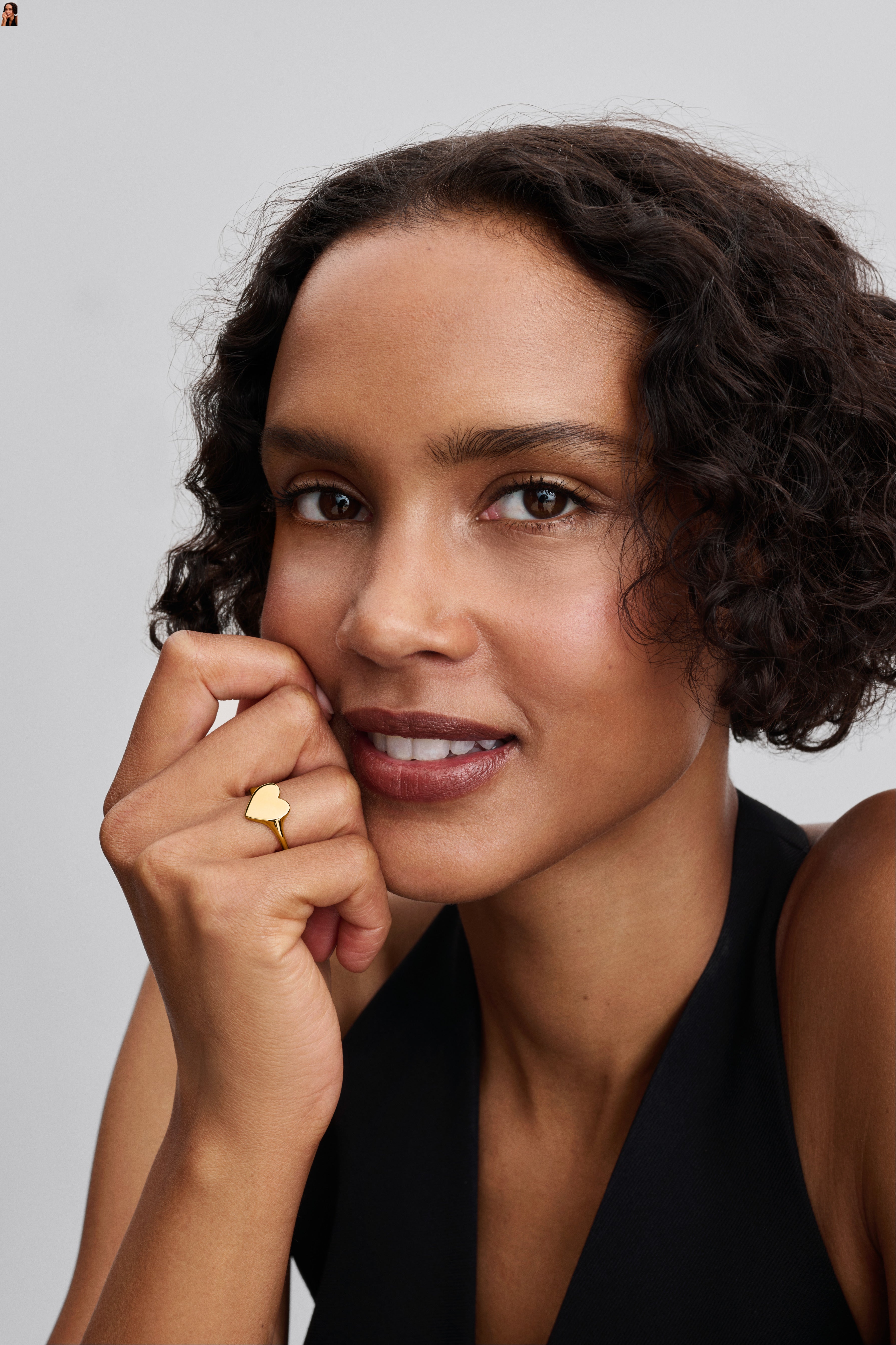 Engravable Heart Ring