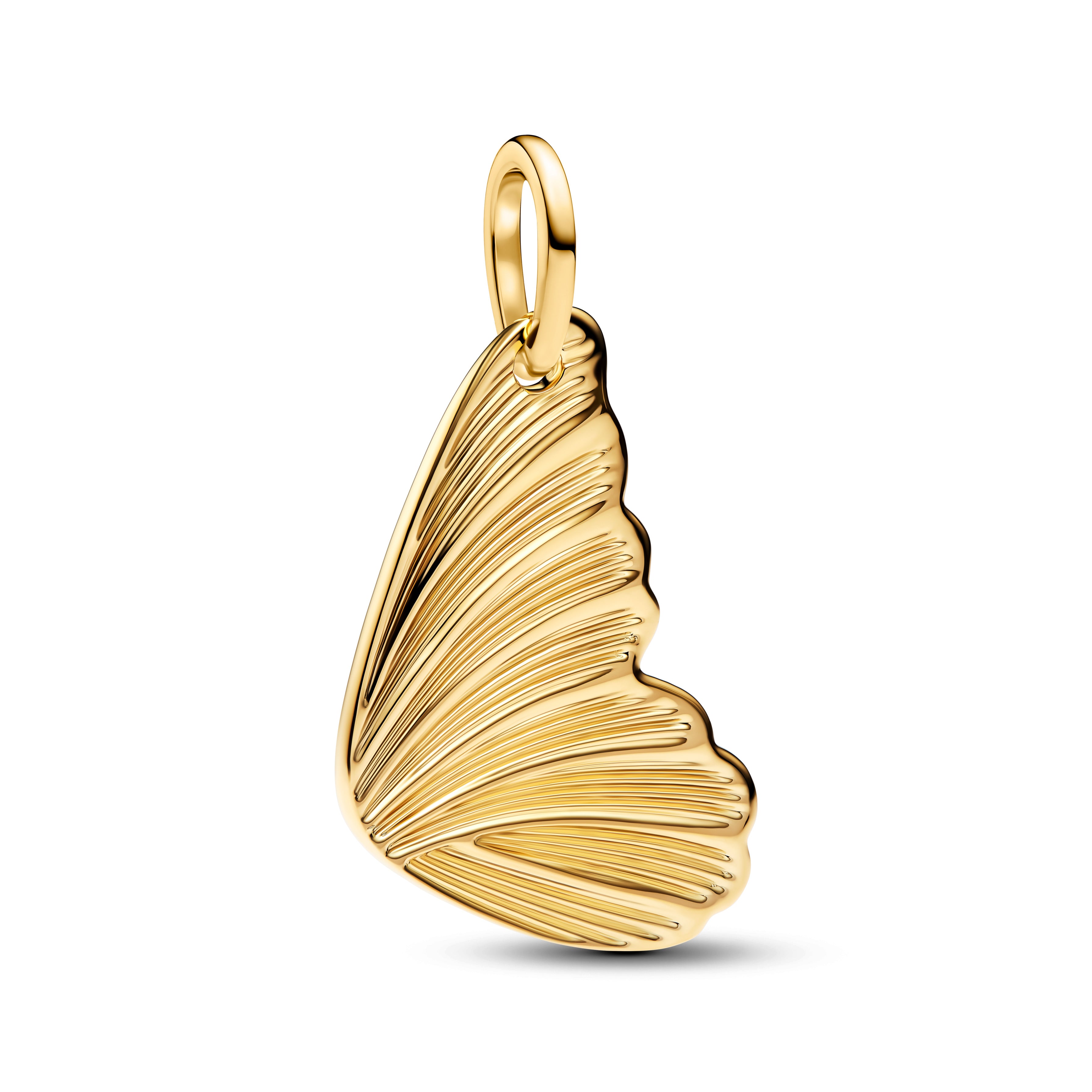 Engravable Butterfly Wing Tag Pendant