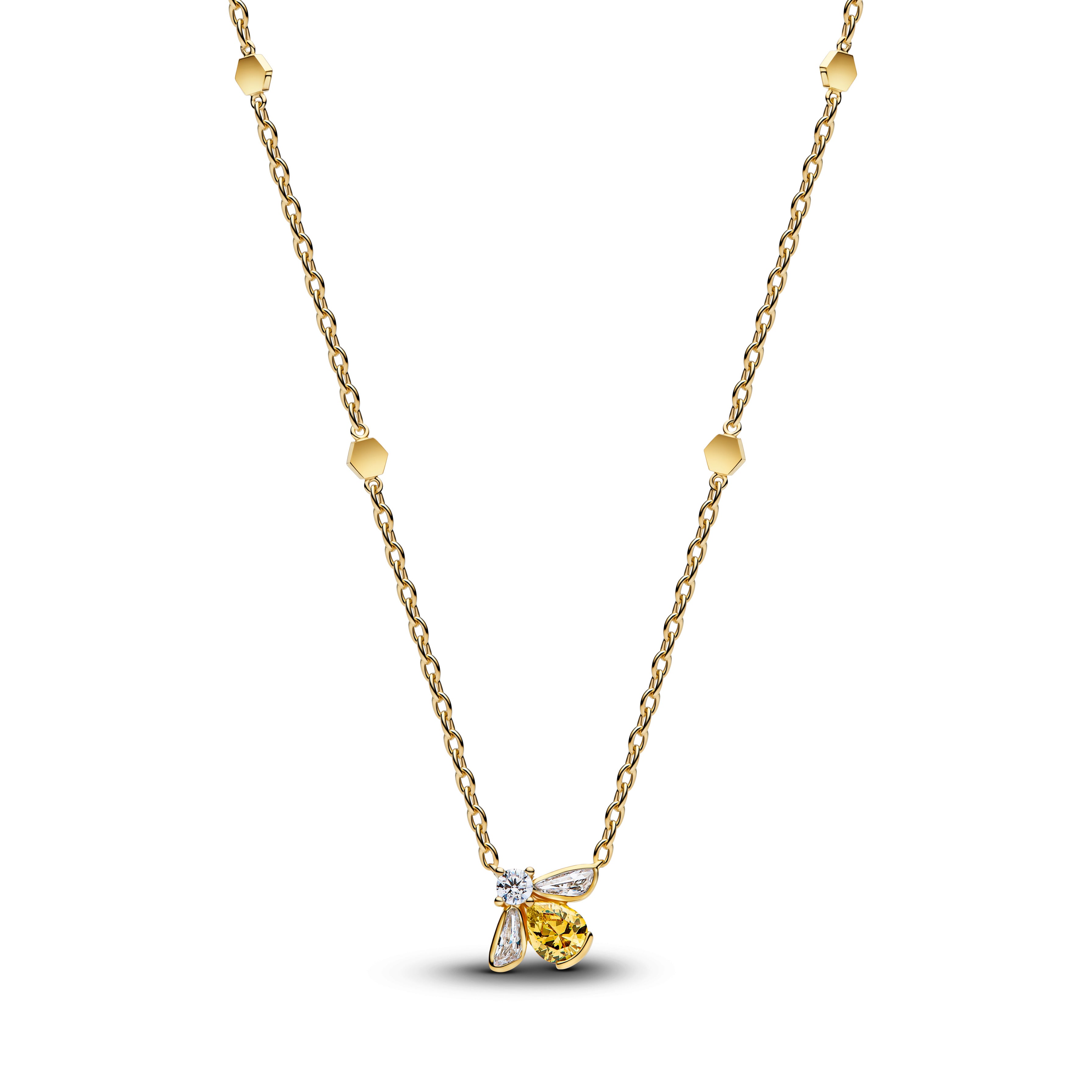 Honey Bee Pendant Necklace