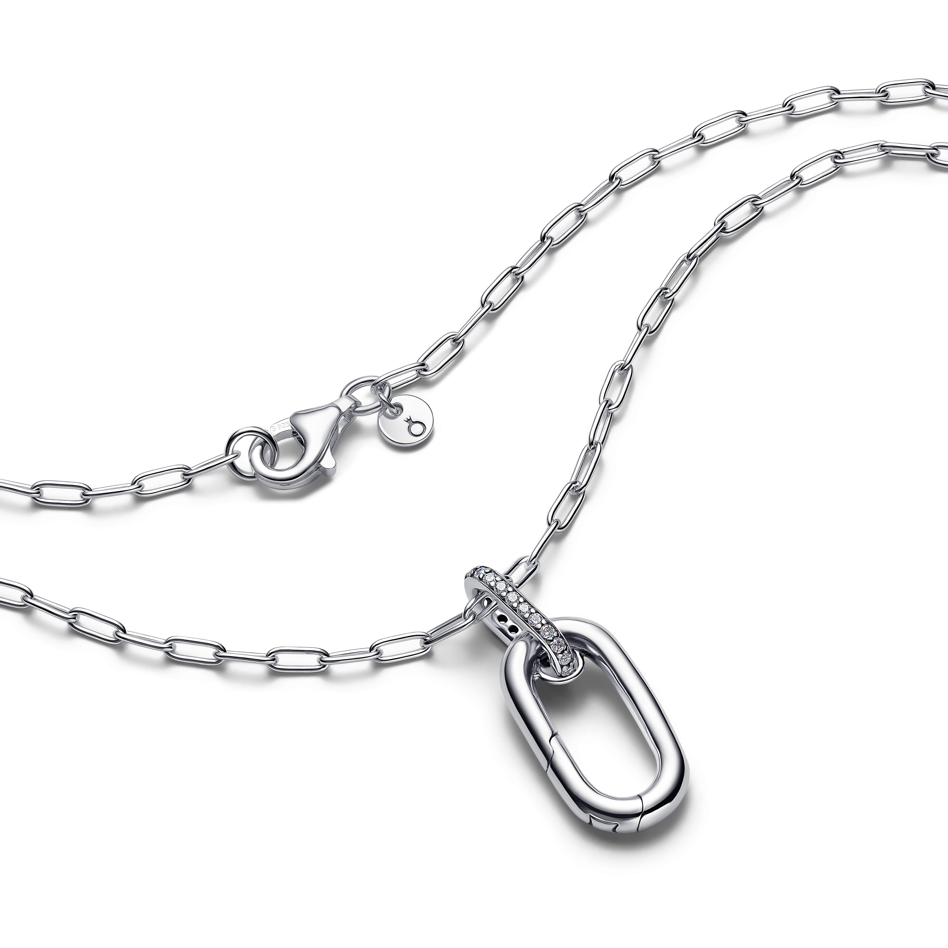 Openable Link Pendant Necklace