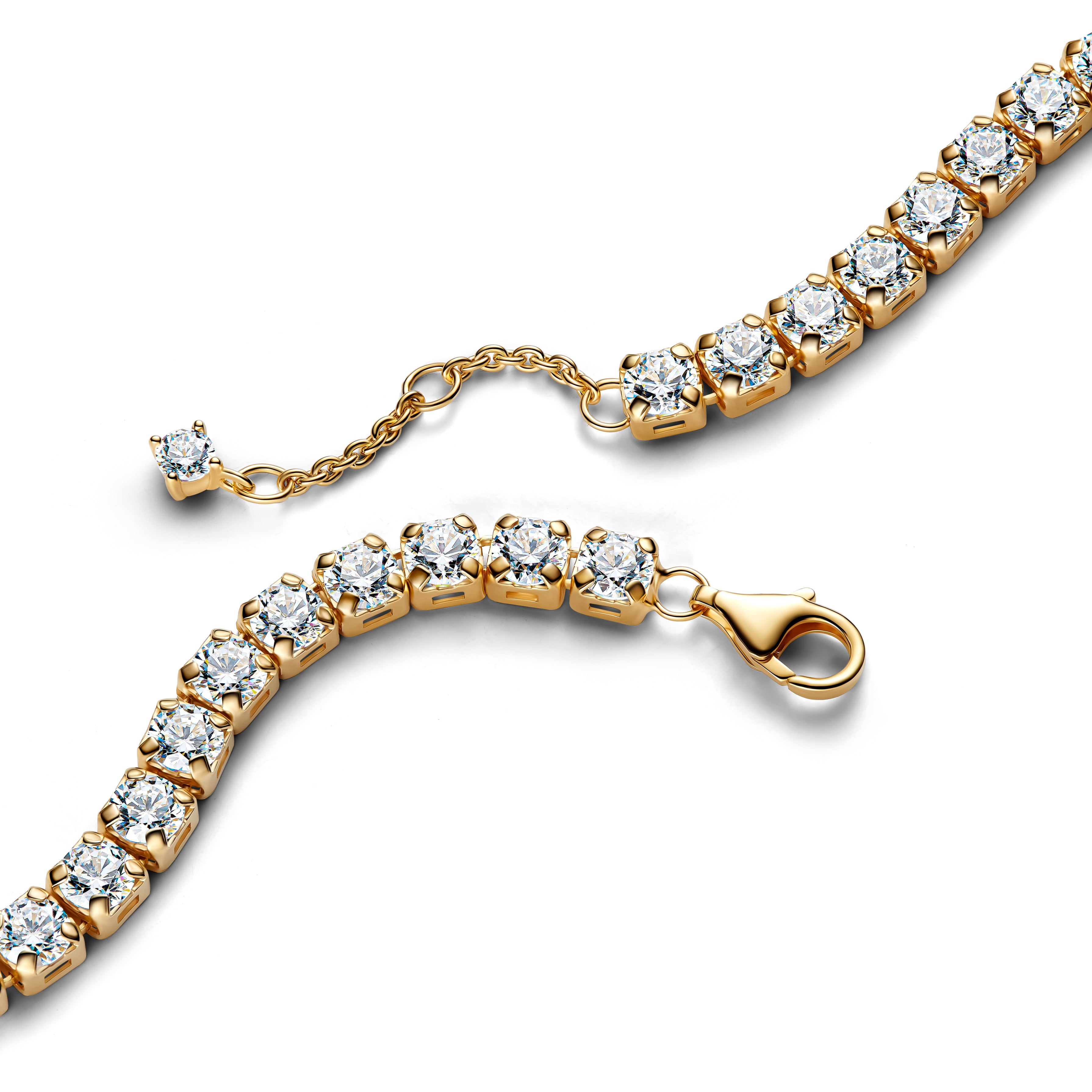 Sparkling Bold Tennis Bracelet