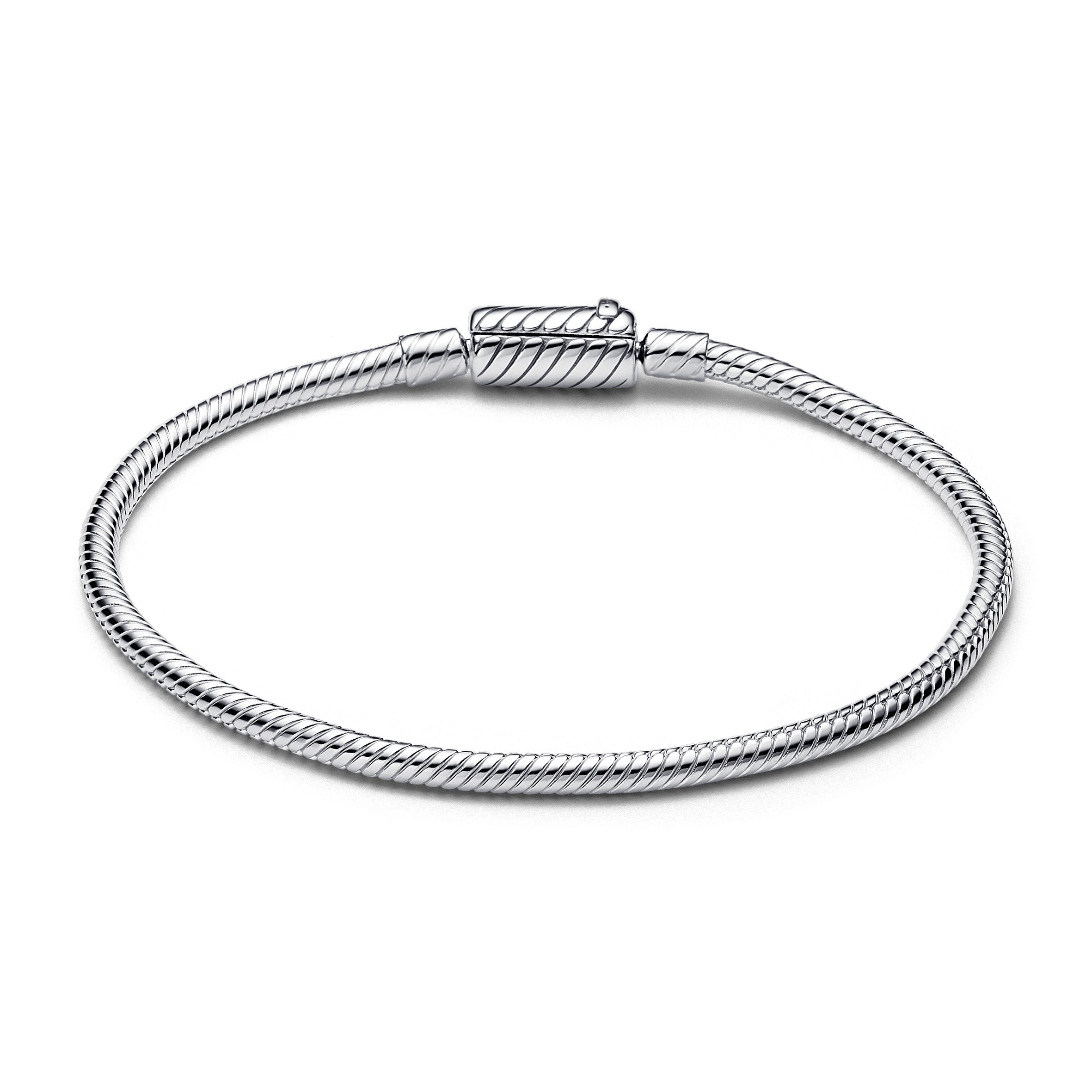 Pandora Moments Sliding Magnetic Clasp Snake Chain Bracelet
