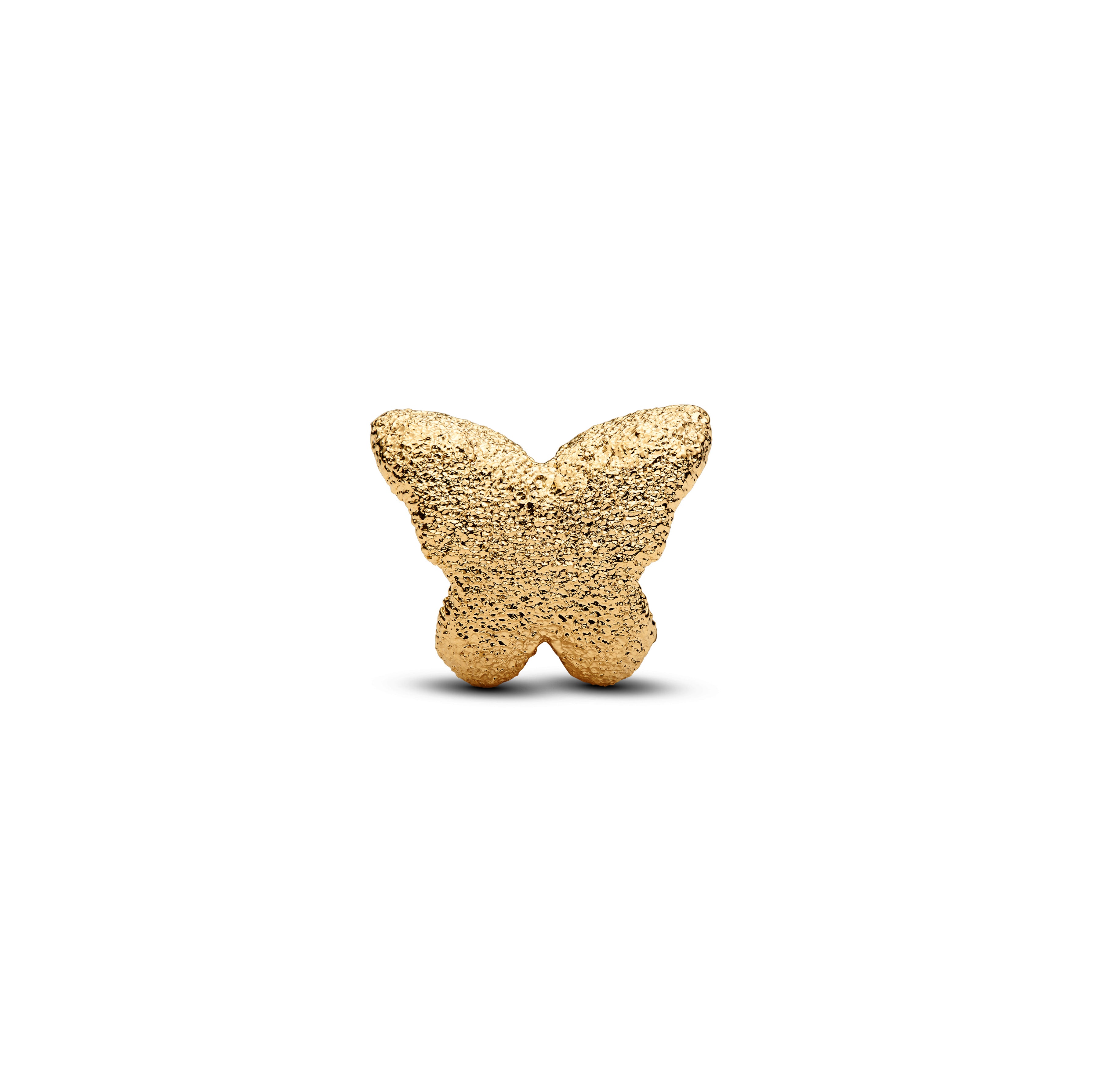 Textured Butterfly Mini Charm