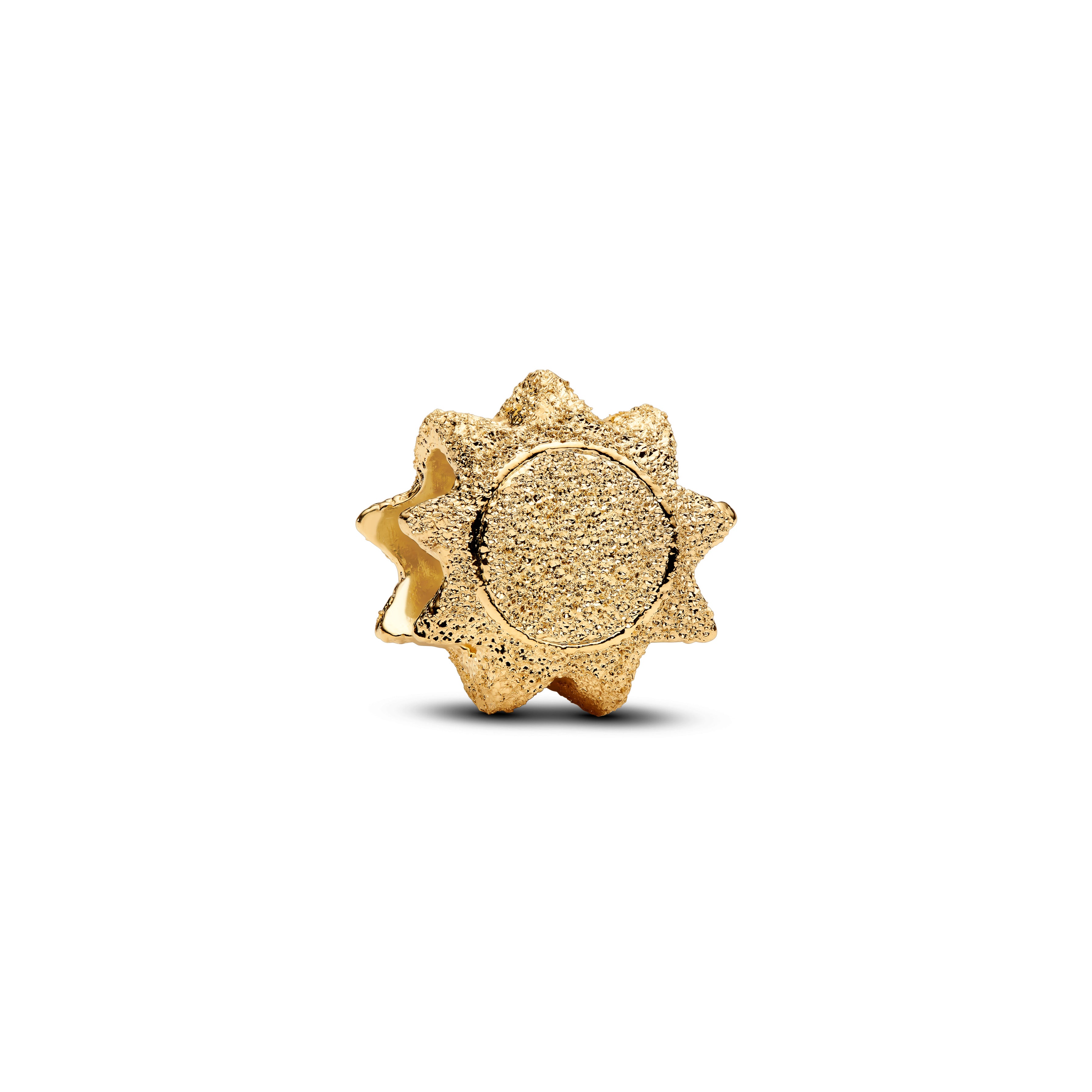 Textured Sun Mini Charm