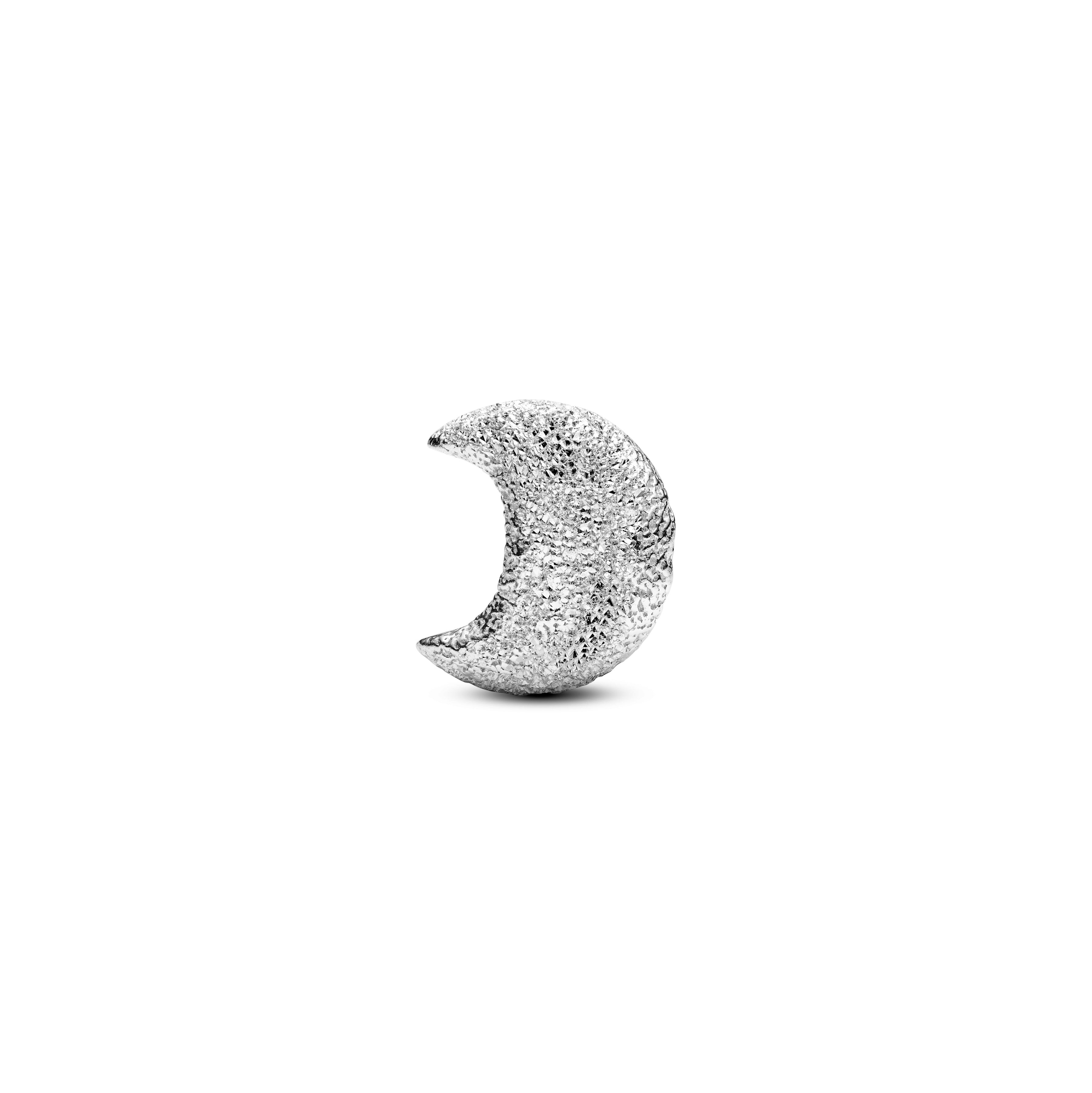 Textured Moon Mini Charm