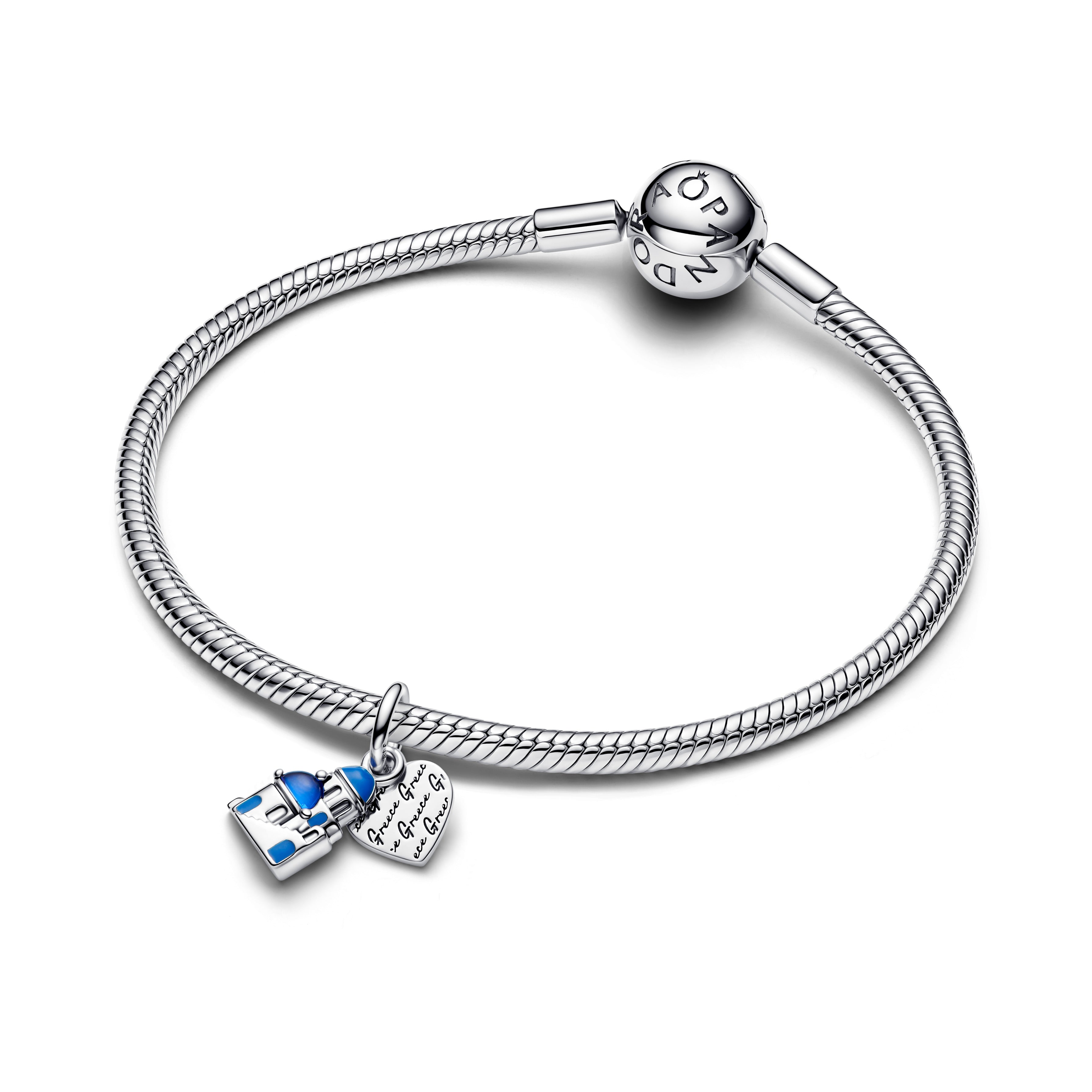 Greece Double Dangle Charm