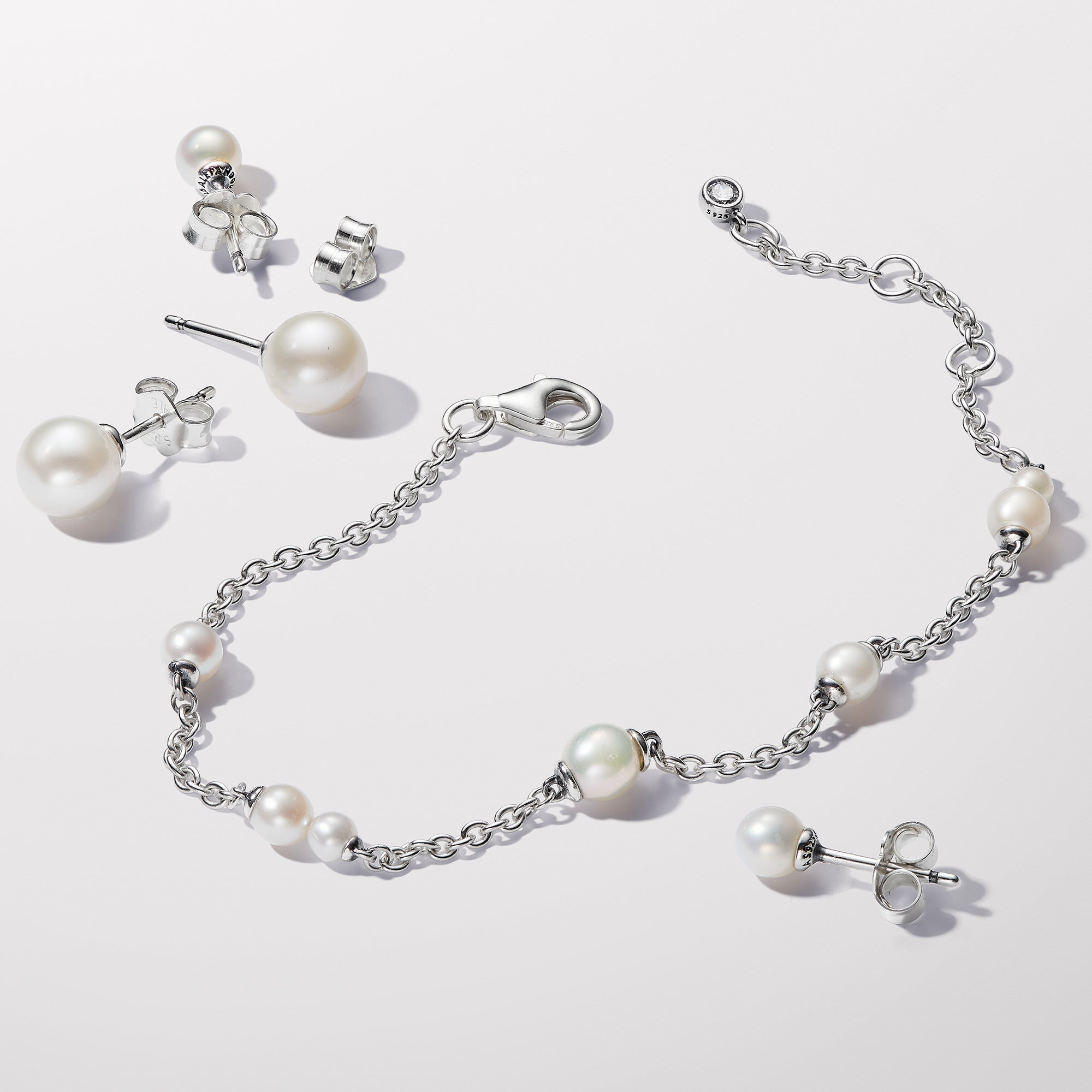 Treated Freshwater Cultured Pearl 4.5mm Stud Earrings