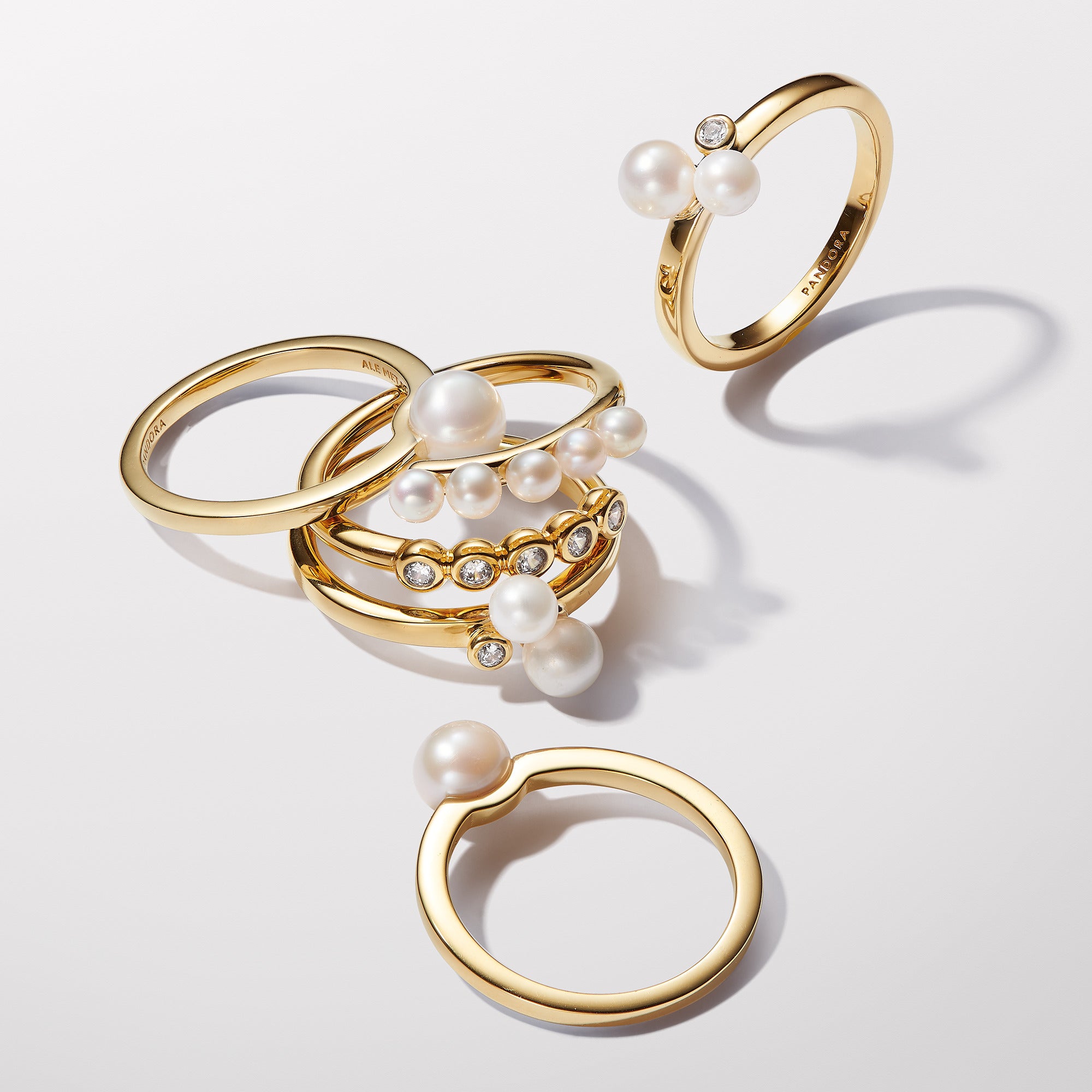 Treated Freshwater Cultured Pearl Ring