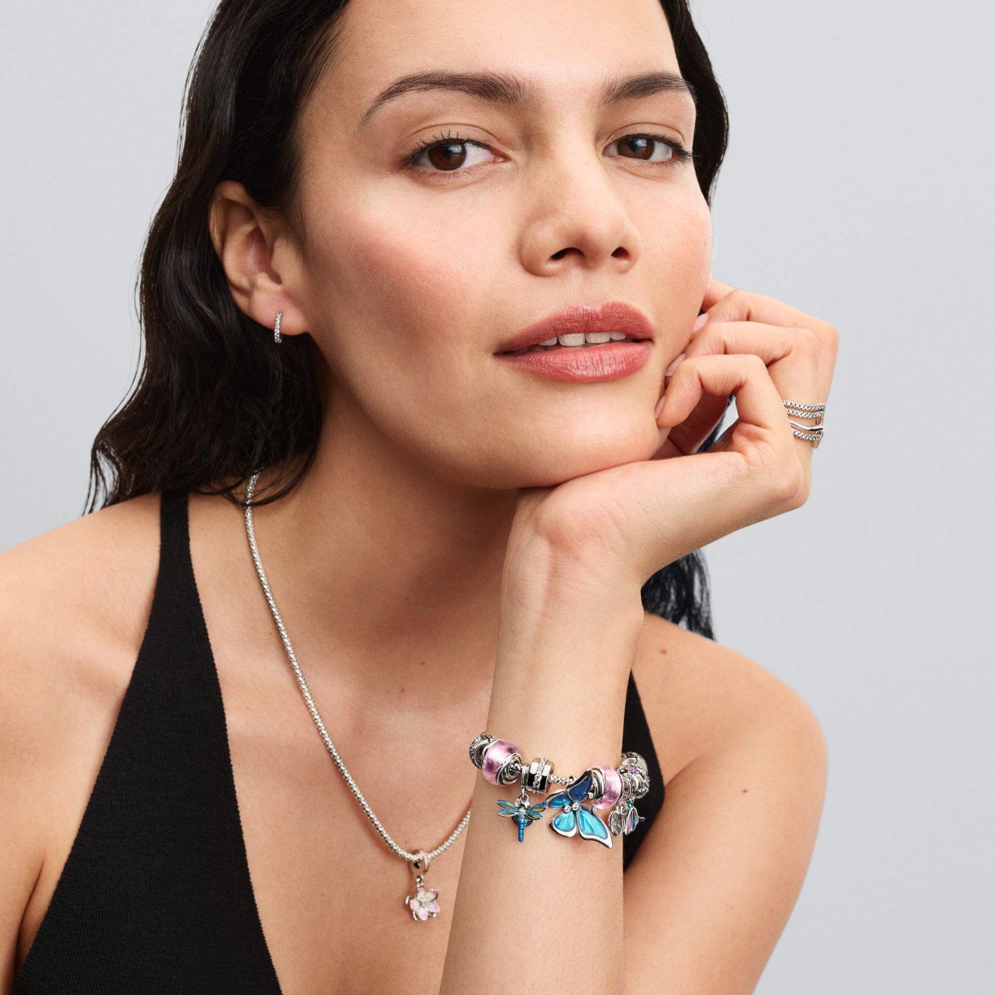 Dragonfly Double Dangle Charm