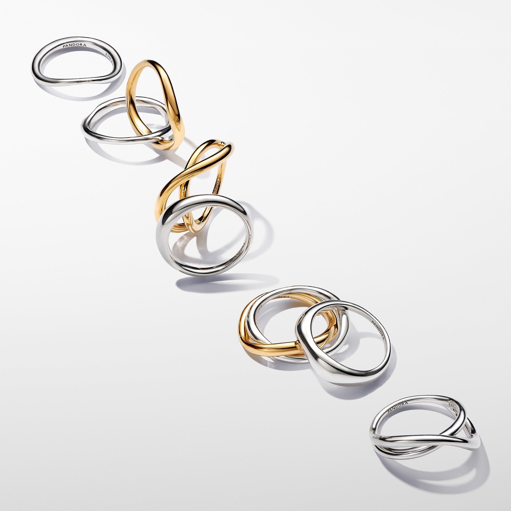 Organically Shaped Stacking Rings