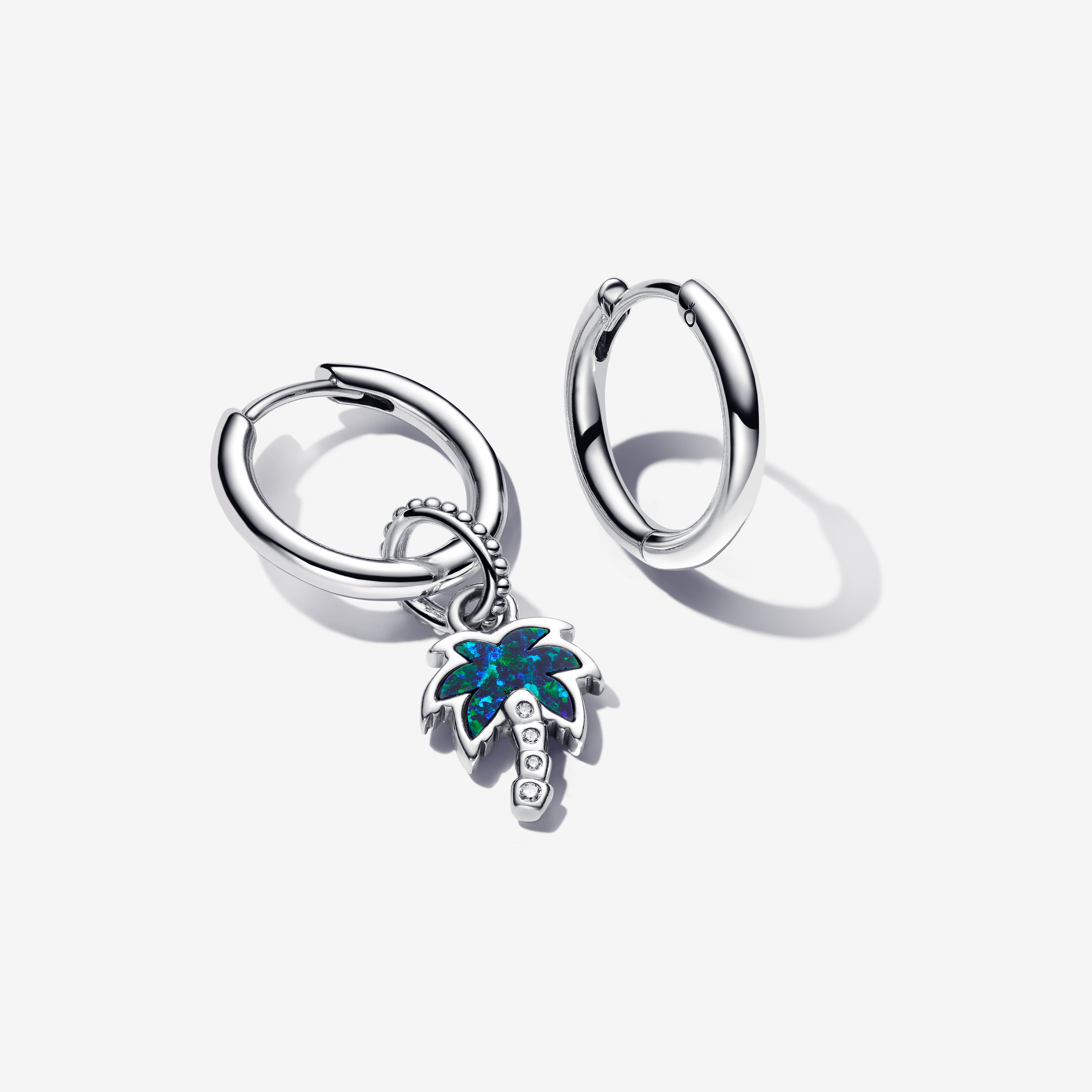 Pandora Moments 18 mm Charm Hoop Earrings
