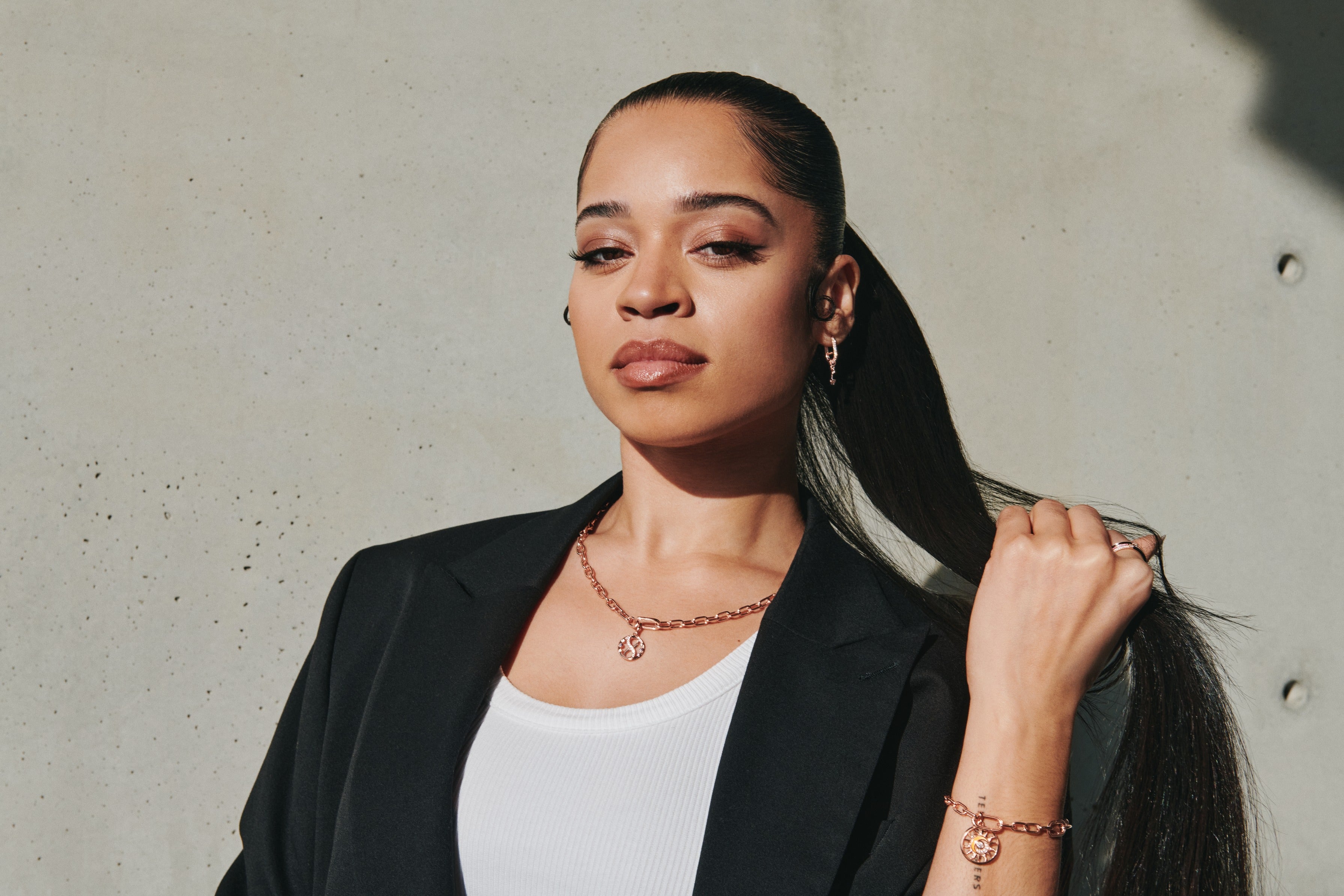 Pandora ME Pavé Link Earring