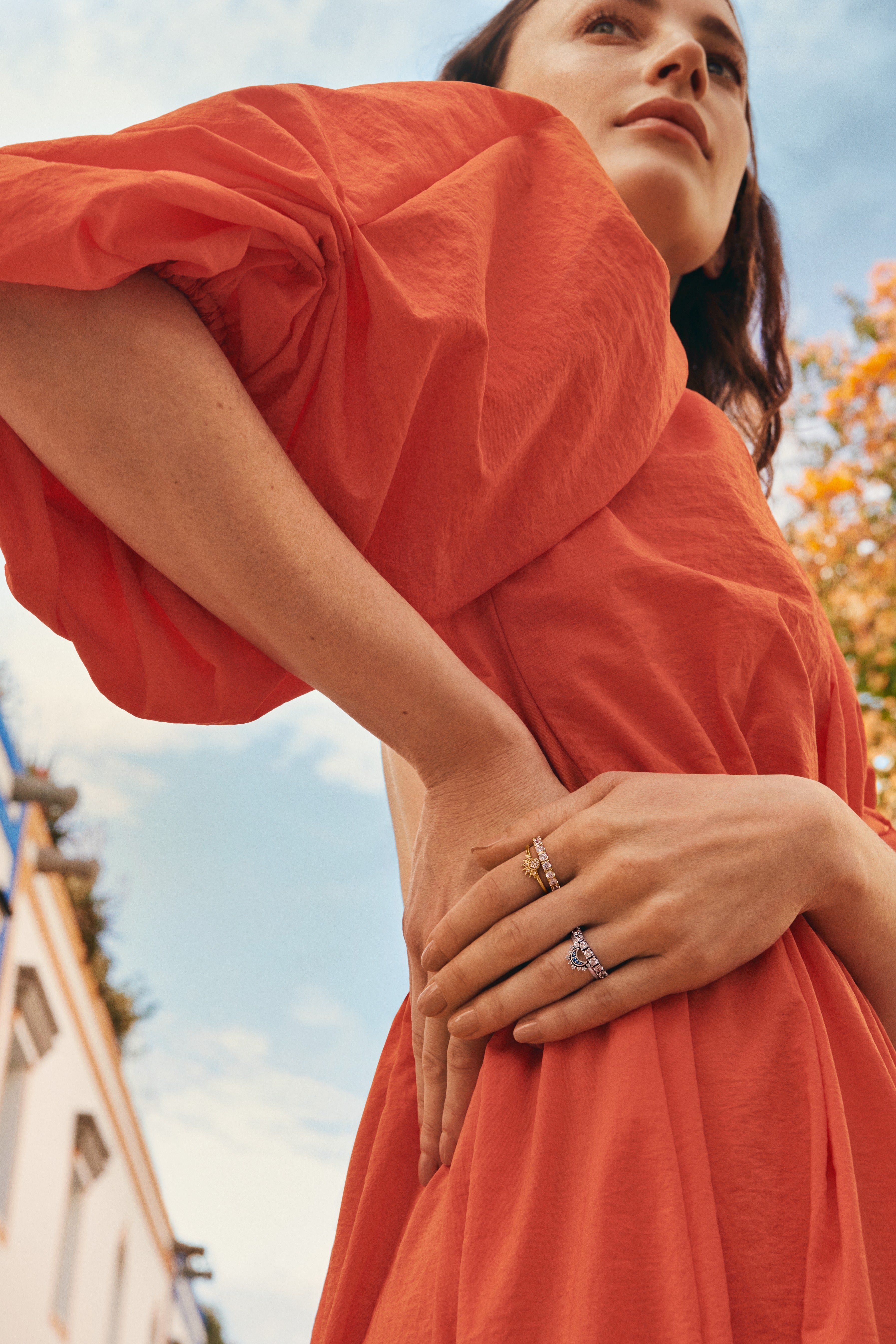 Celestial Sparkling Sun Ring