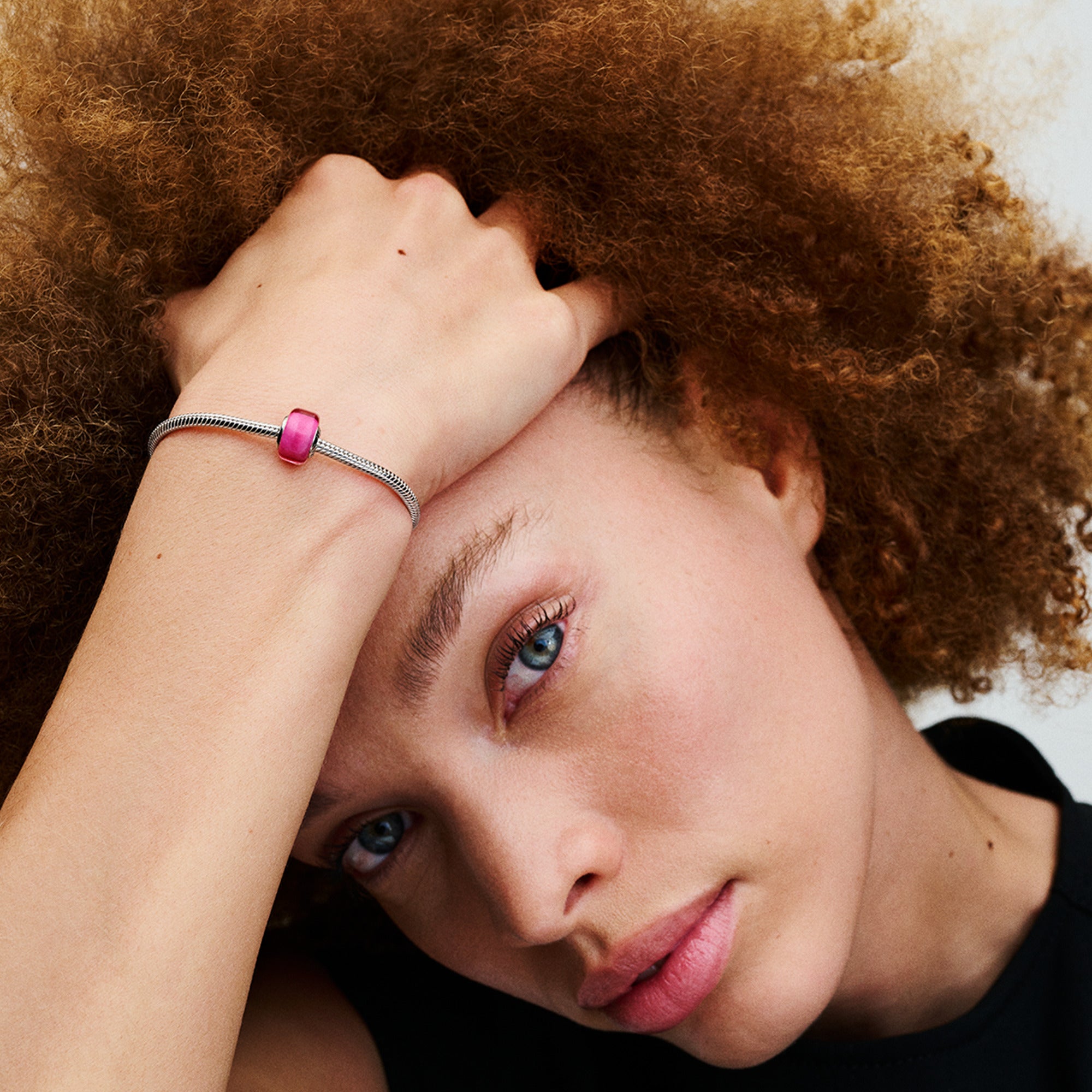 Pink Mini Murano Glass Charm