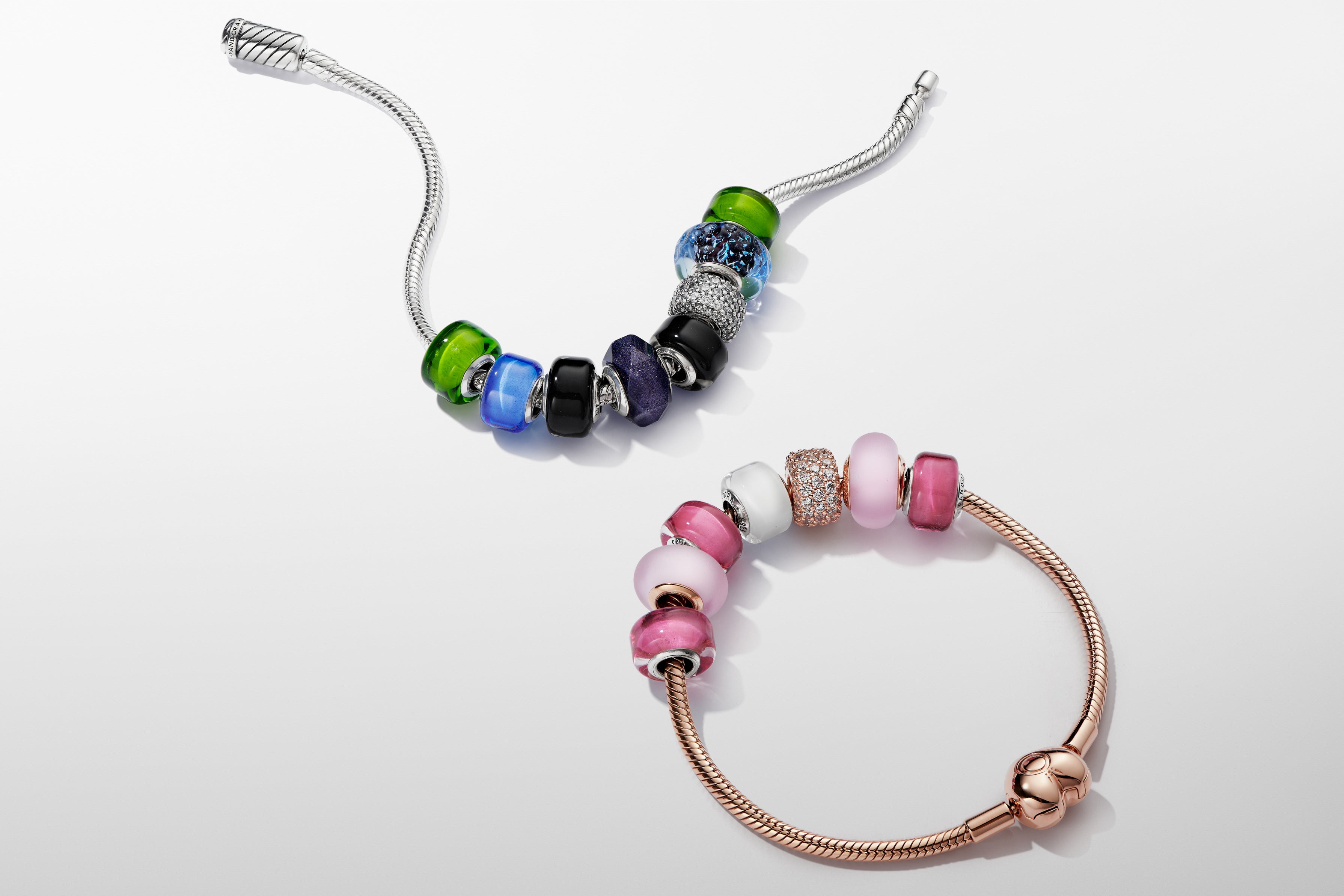 Pink Mini Murano Glass Charm