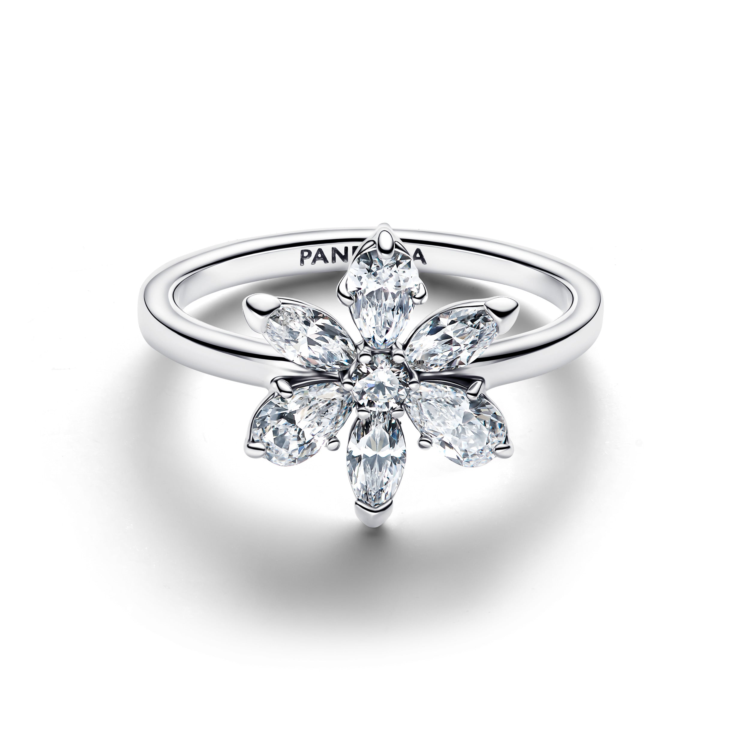 Herbarium Sparkling Flower Cocktail Ring