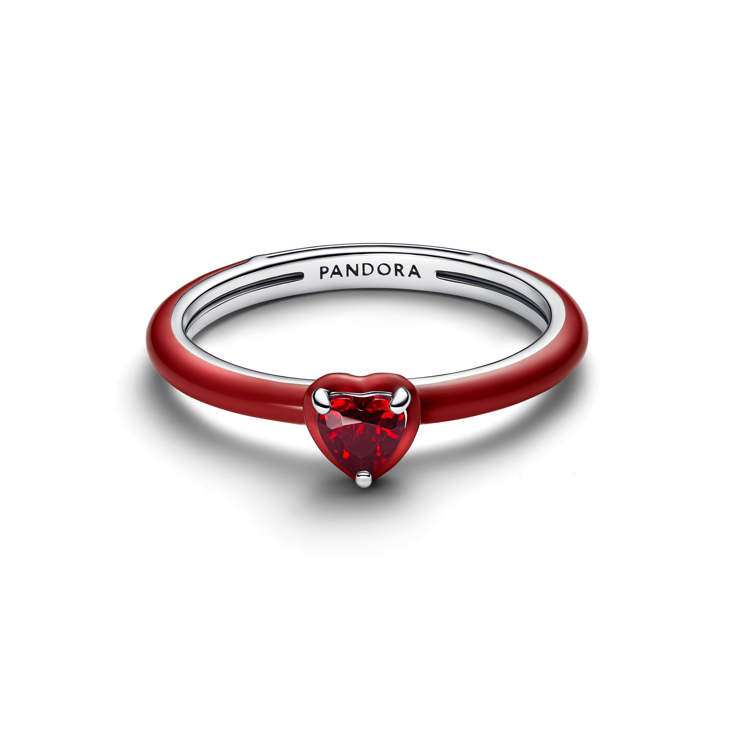 Red Chakra Heart Ring