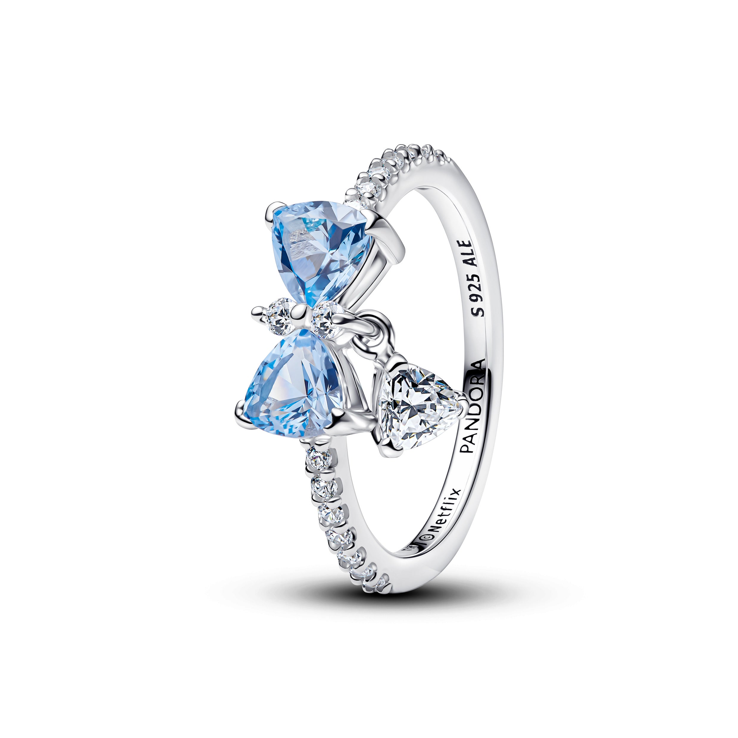 Bridgerton Blue Bow Ring