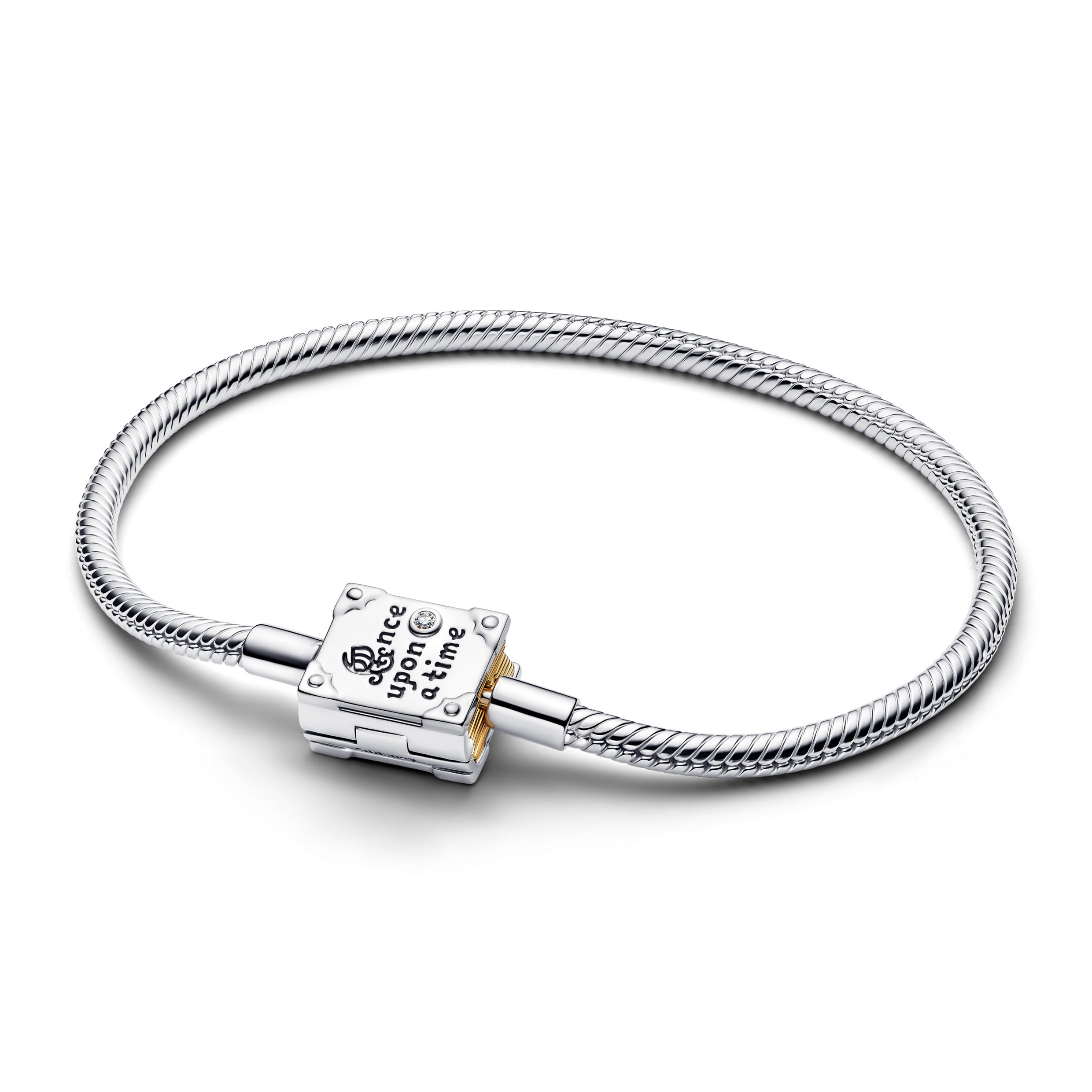 Disney Princess Storybook Lab-grown Diamond Snake Chain Bracelet