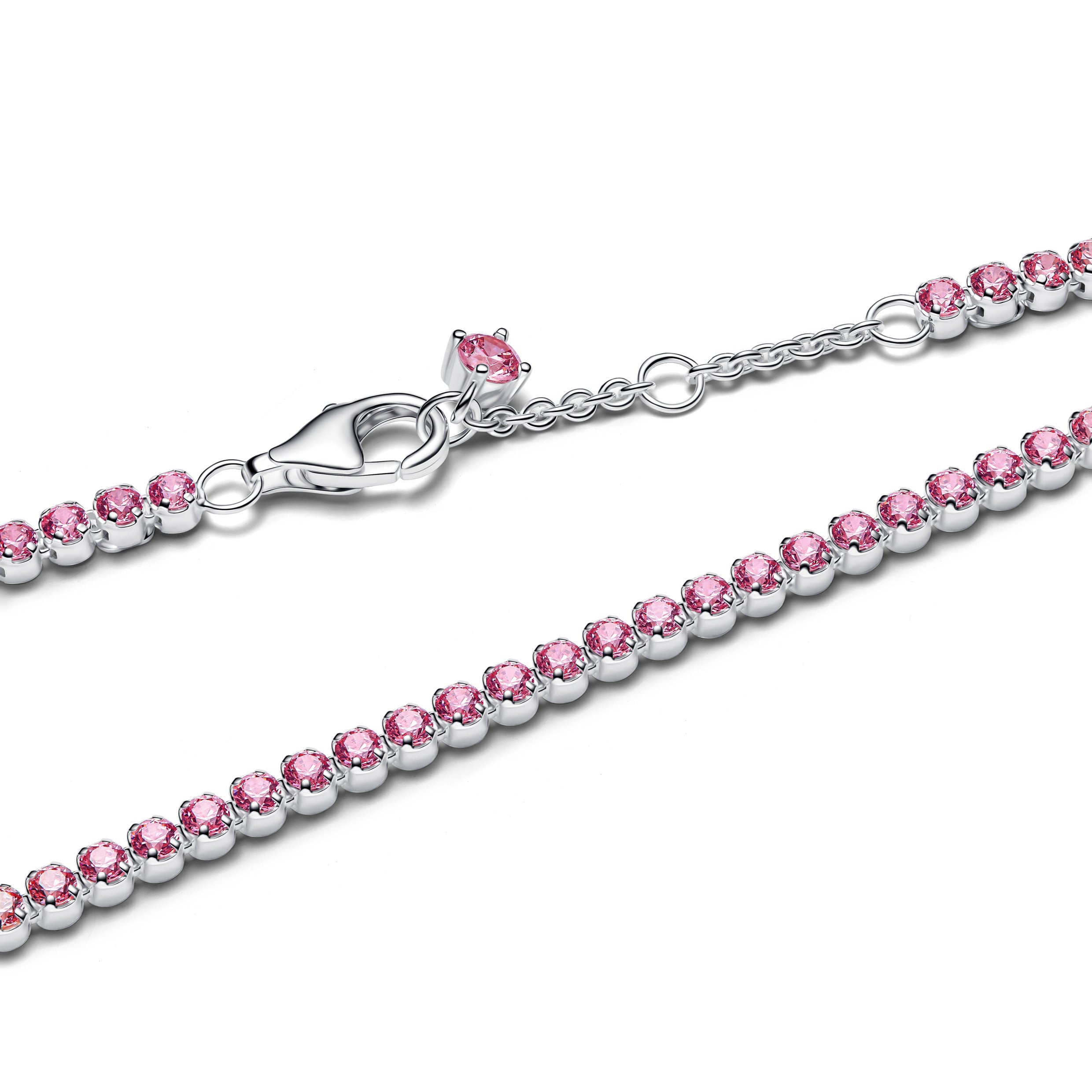 Pink Small Tennis Bracelet