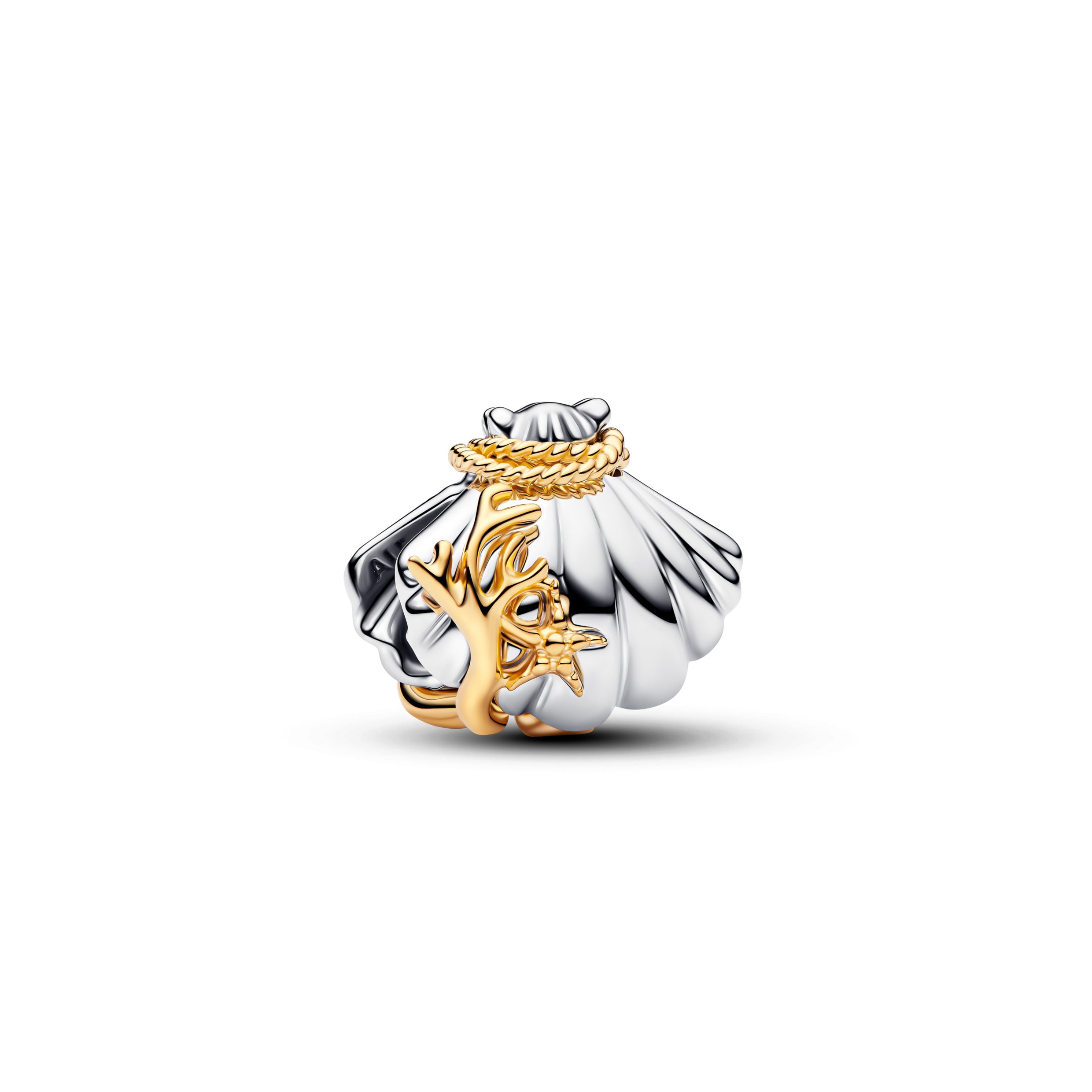 Disney Ariel Two-Tone Seashell Charm