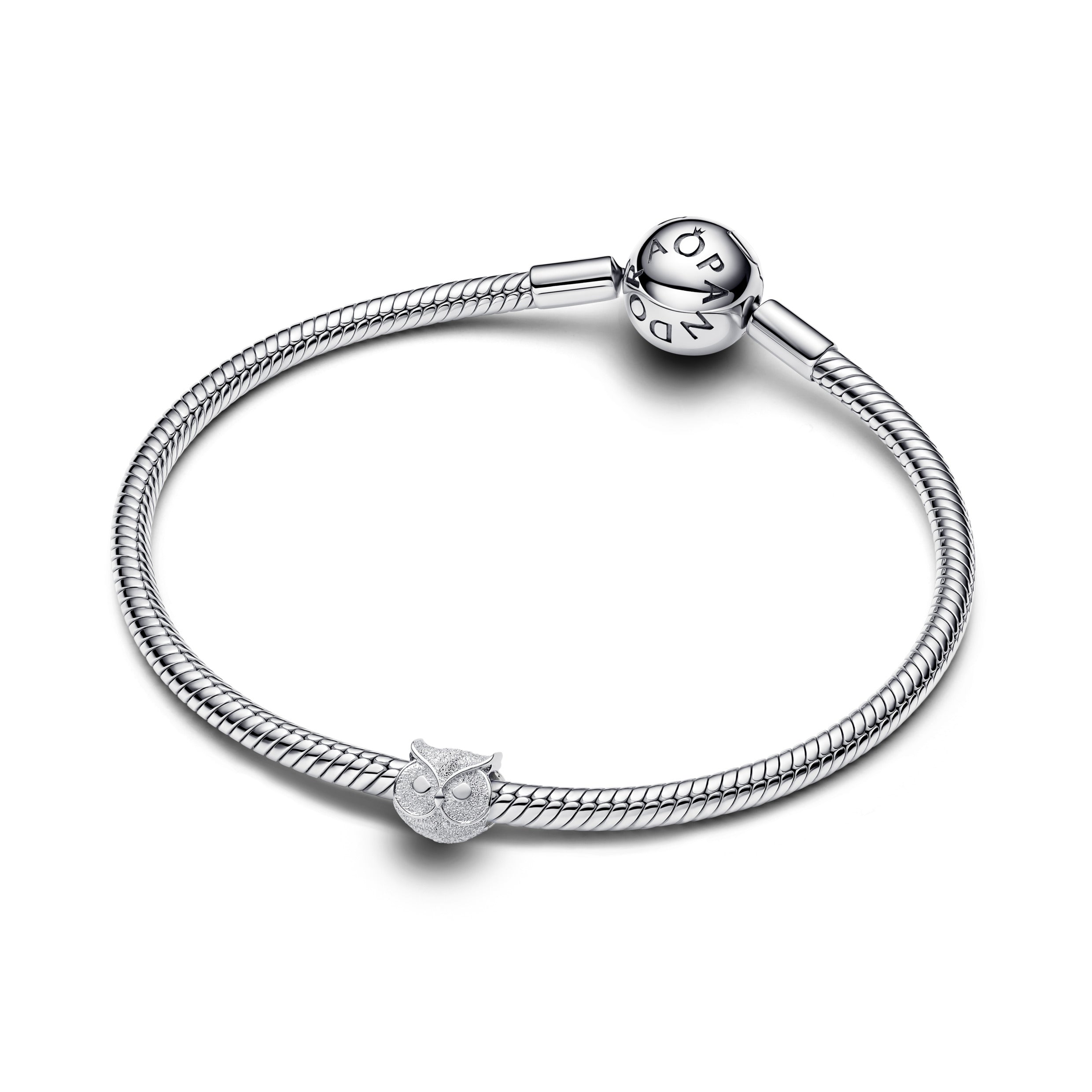 Textured Owl Mini Charm