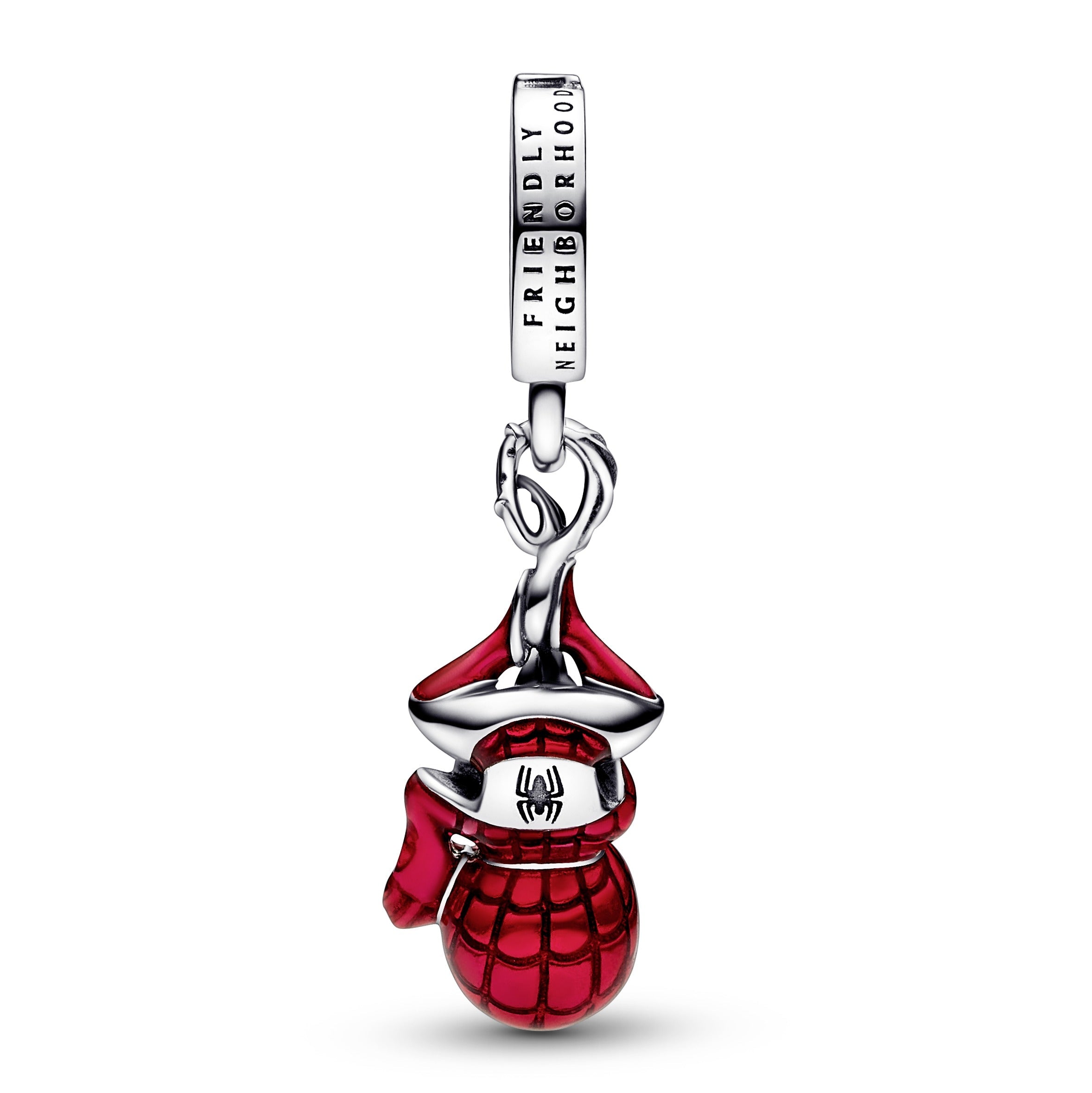 Marvel Spider-Man Silver Dangle