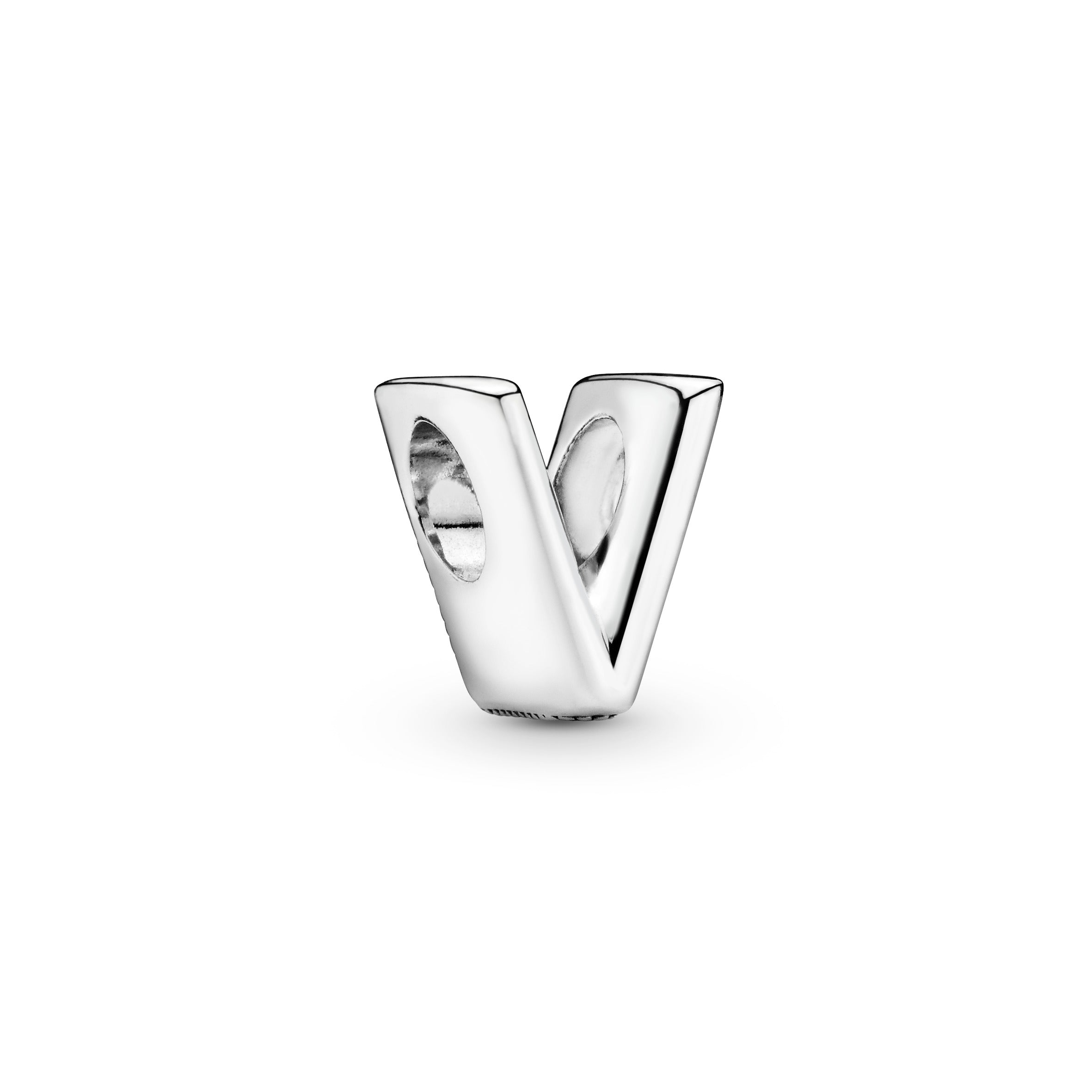Letter V Charm