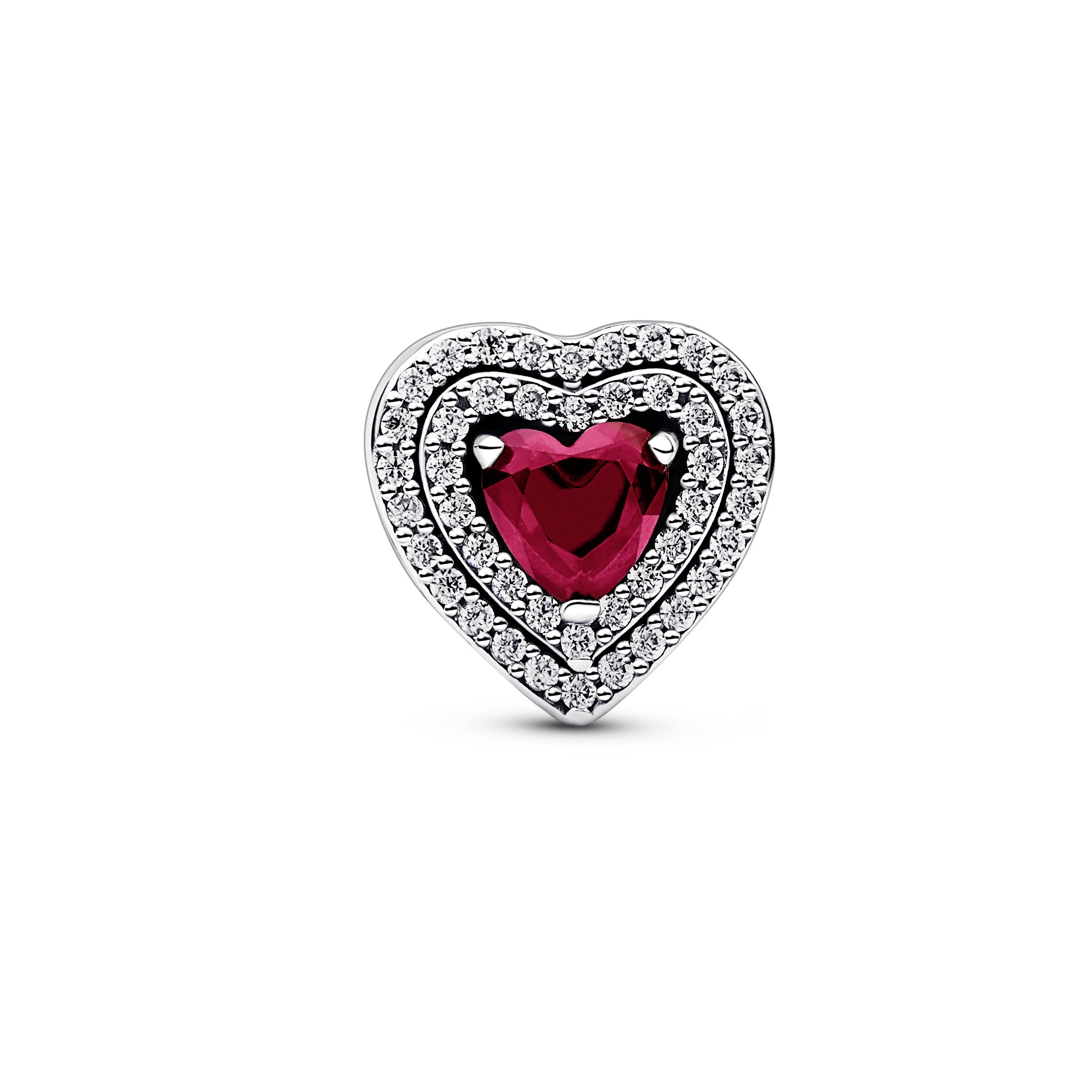 Heart Silver Charm