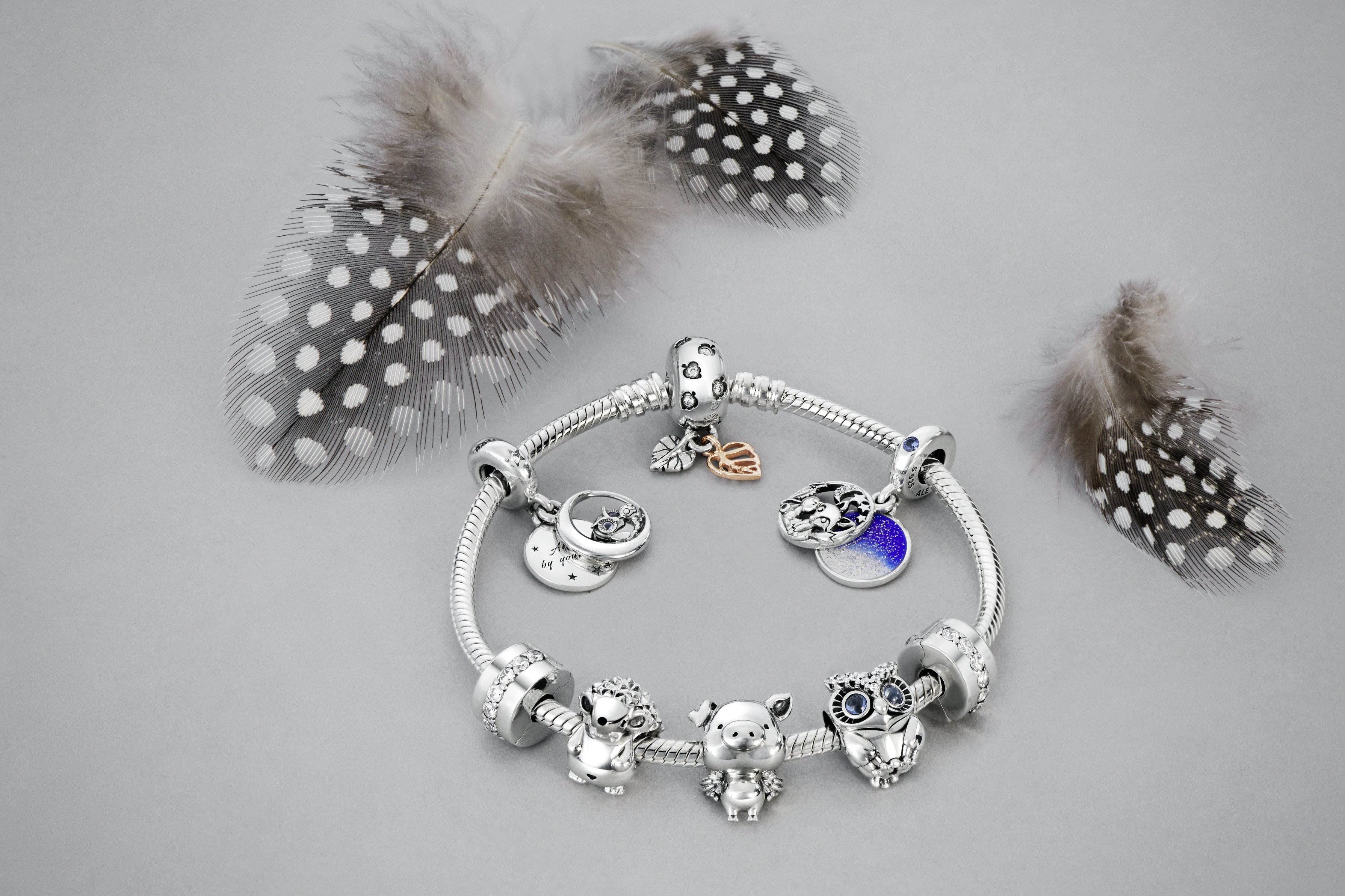 Owl Sterling Silver Charm