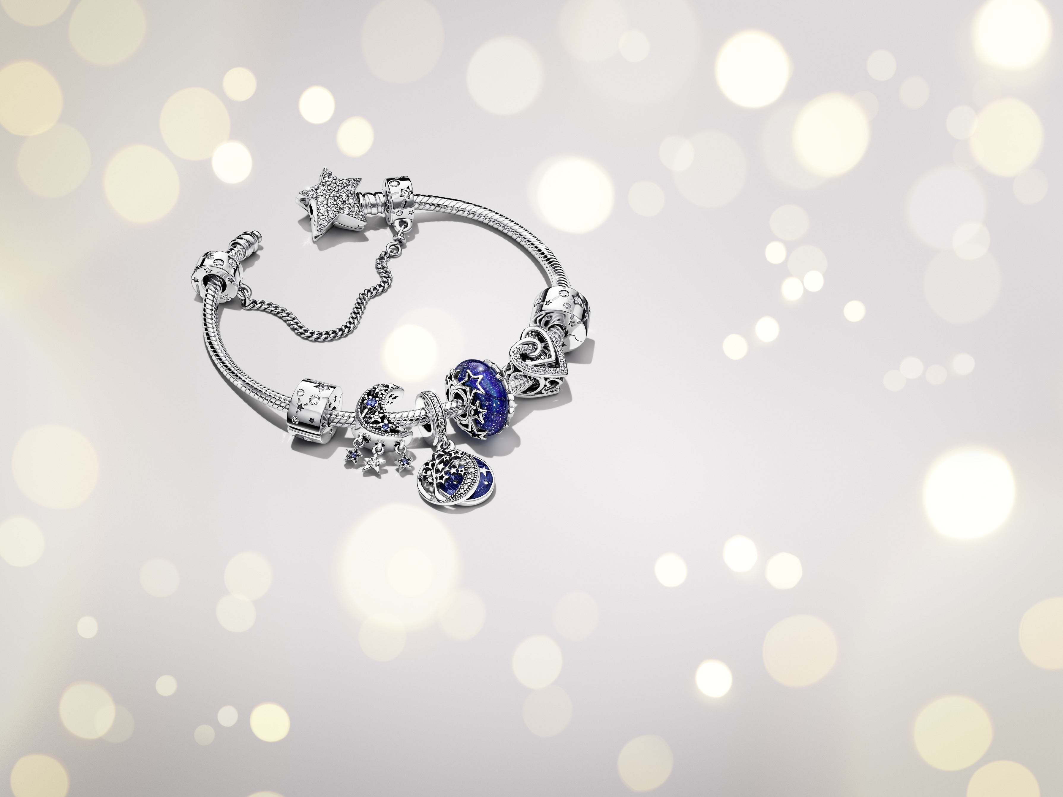 Snake Chain Sterling Silver Bracelet