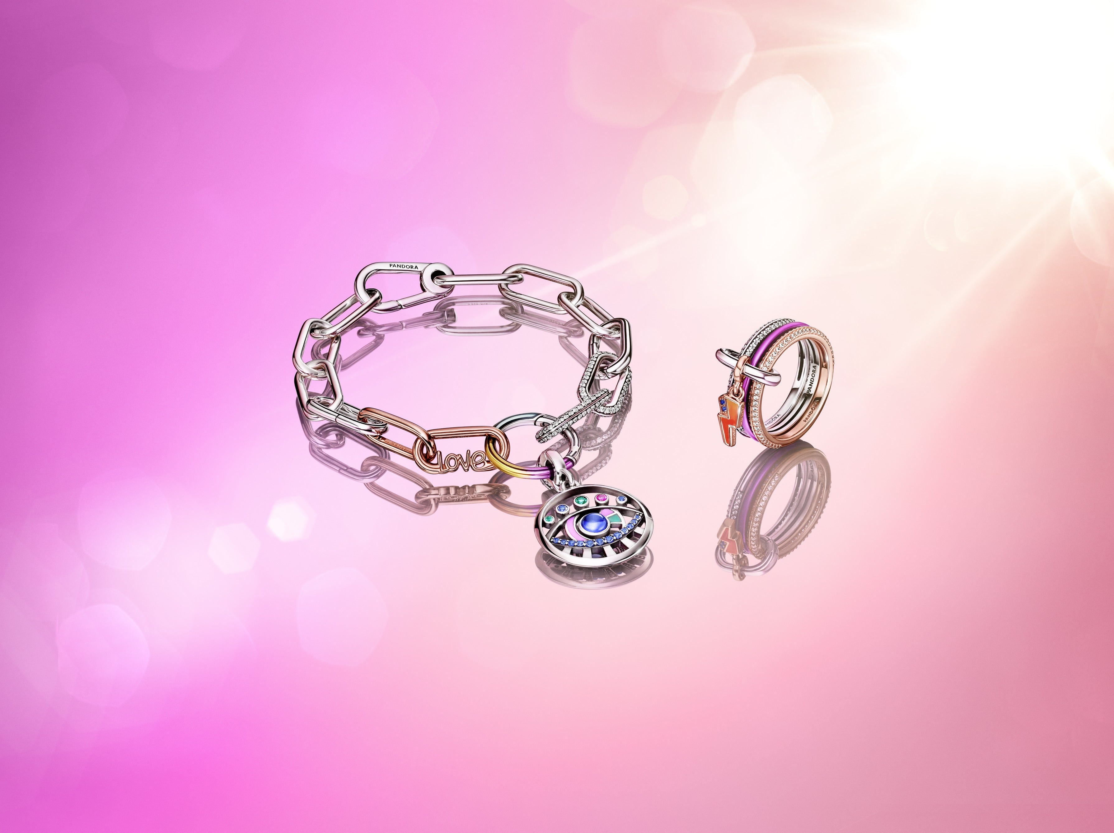 Pandora Me 14K Rose Gold-Plated Ring