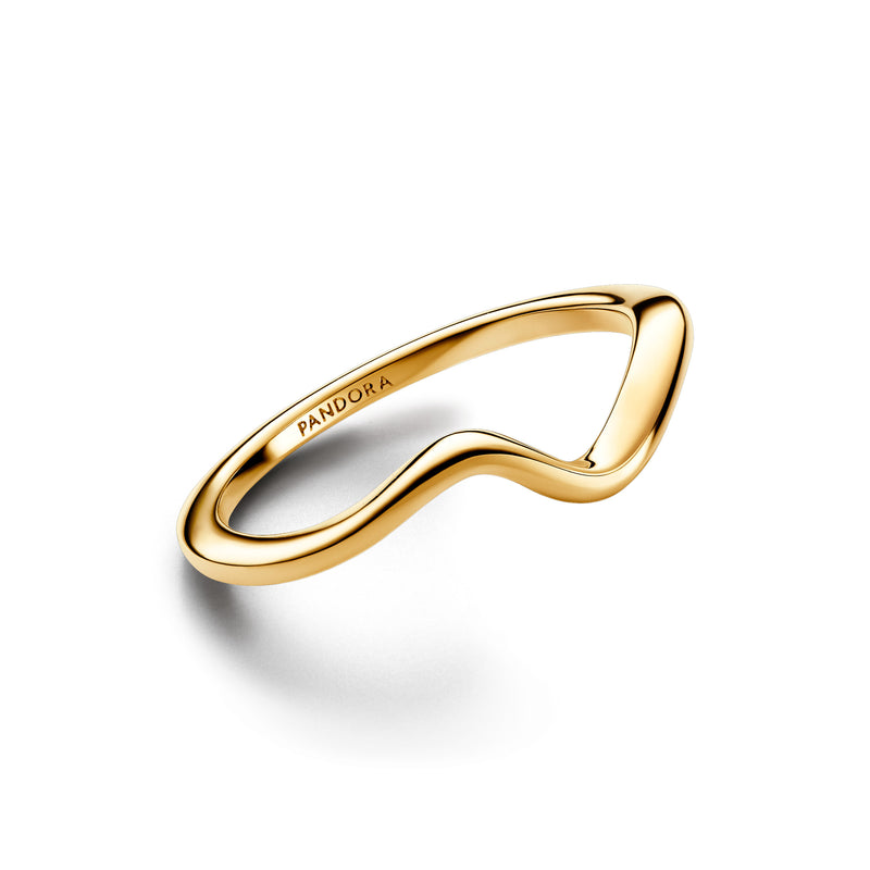 Polished Wave Ring