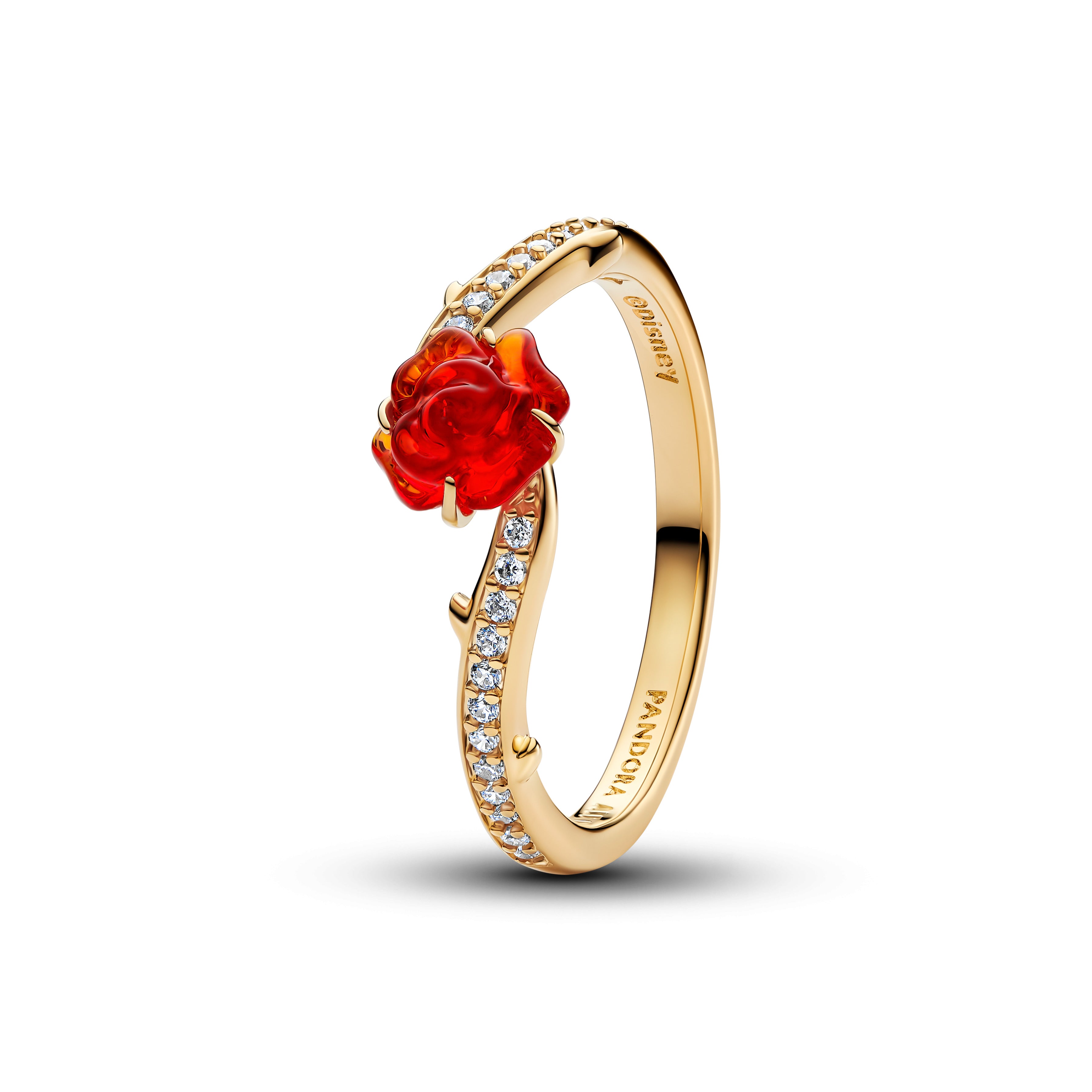 Disney Beauty and the Beast Enchanted Rose Ring