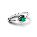 May Royal Green Eternity Circle Ring