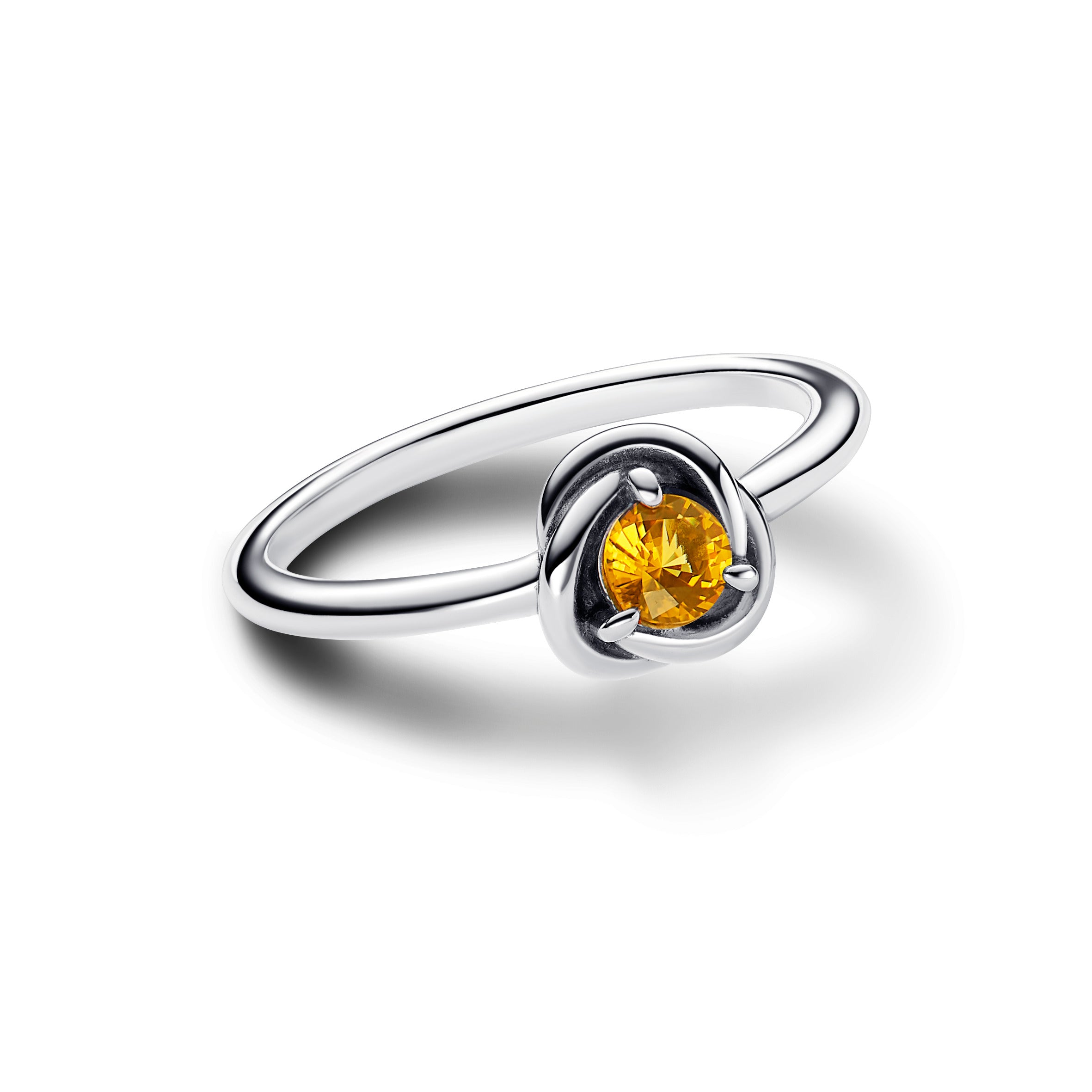 November Honey Eternity Circle Ring