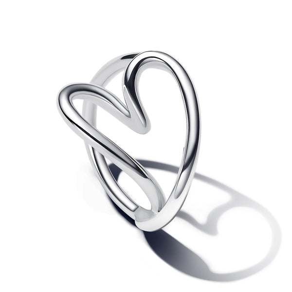 Organically Shaped Heart Ring