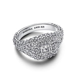 Pavé Square Cocktail Ring