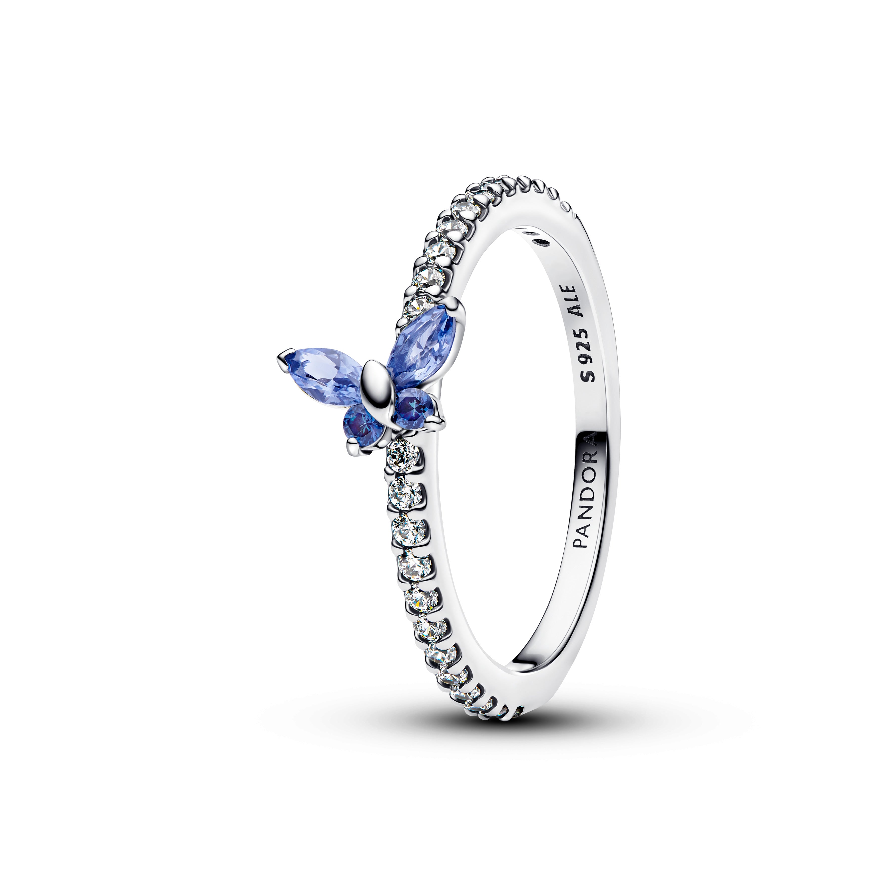 Sparkling Butterfly Ring
