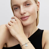 Crescent Moon Double Dangle Charm