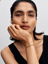 Heart Cuban Chain Bracelet