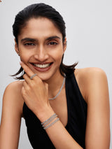 Heart Cuban Chain Bracelet