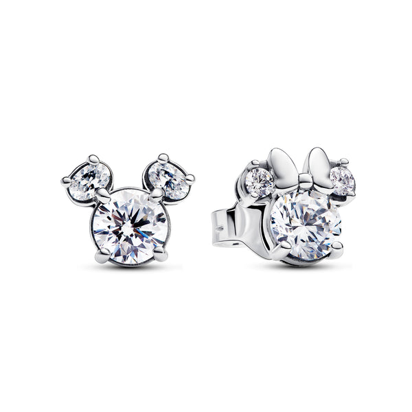 Disney Mickey and Minnie Sparkling Needle Earrings