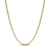 Elongated Link Chain Necklace