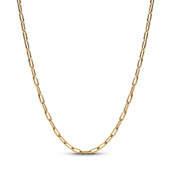 Elongated Link Chain Necklace