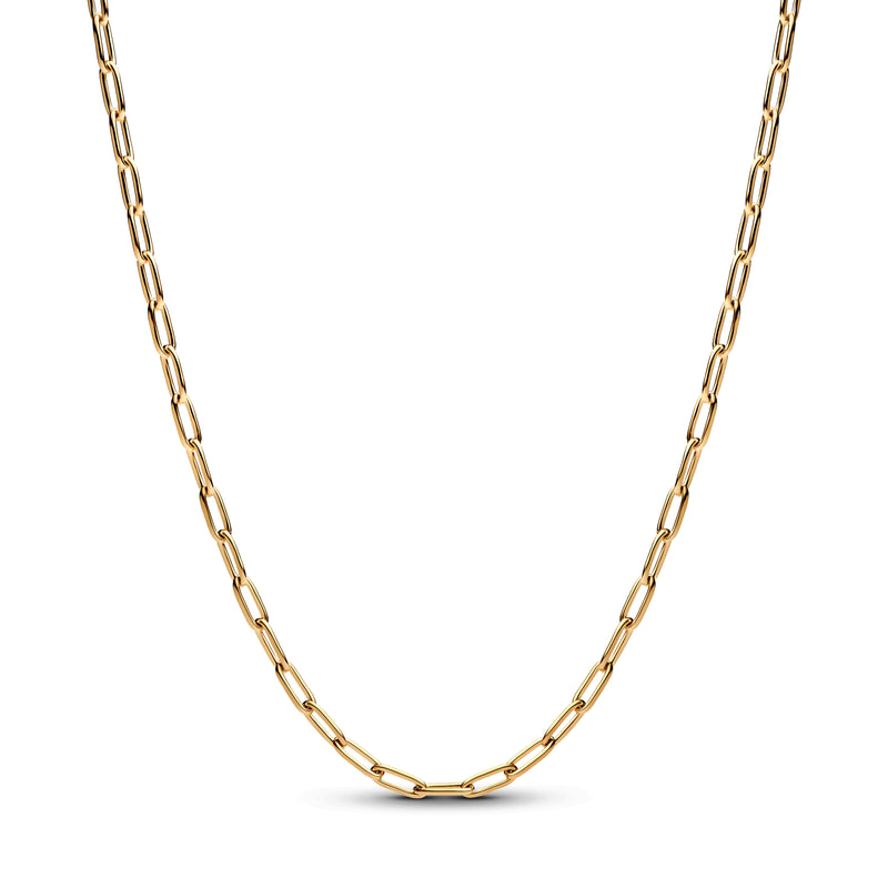 Elongated Link Chain Necklace