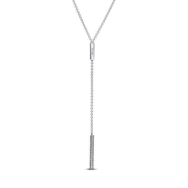 Pandora Timeless Pavé Prism Drop Necklace